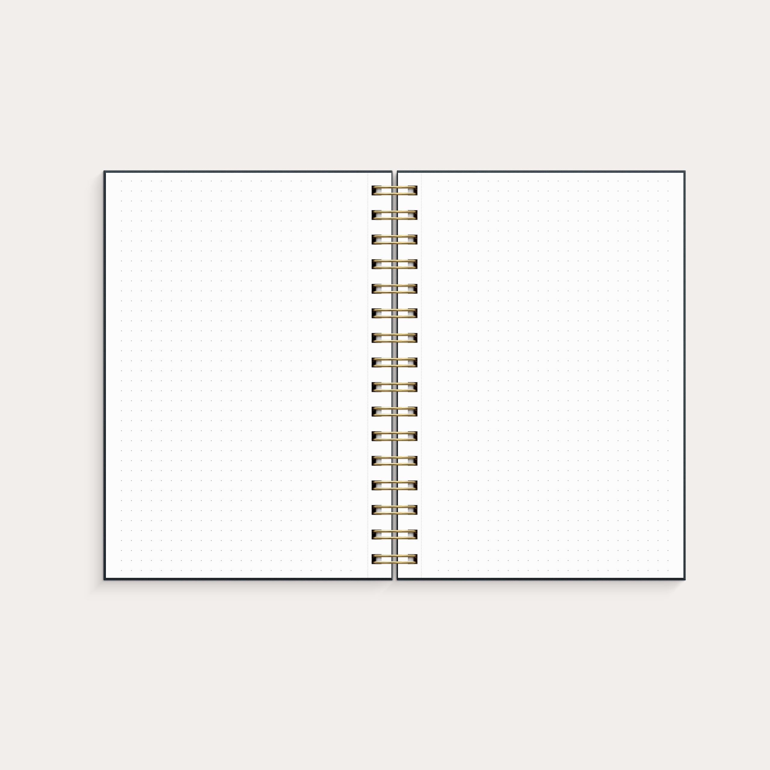 Notebook dotted A5 Flowery