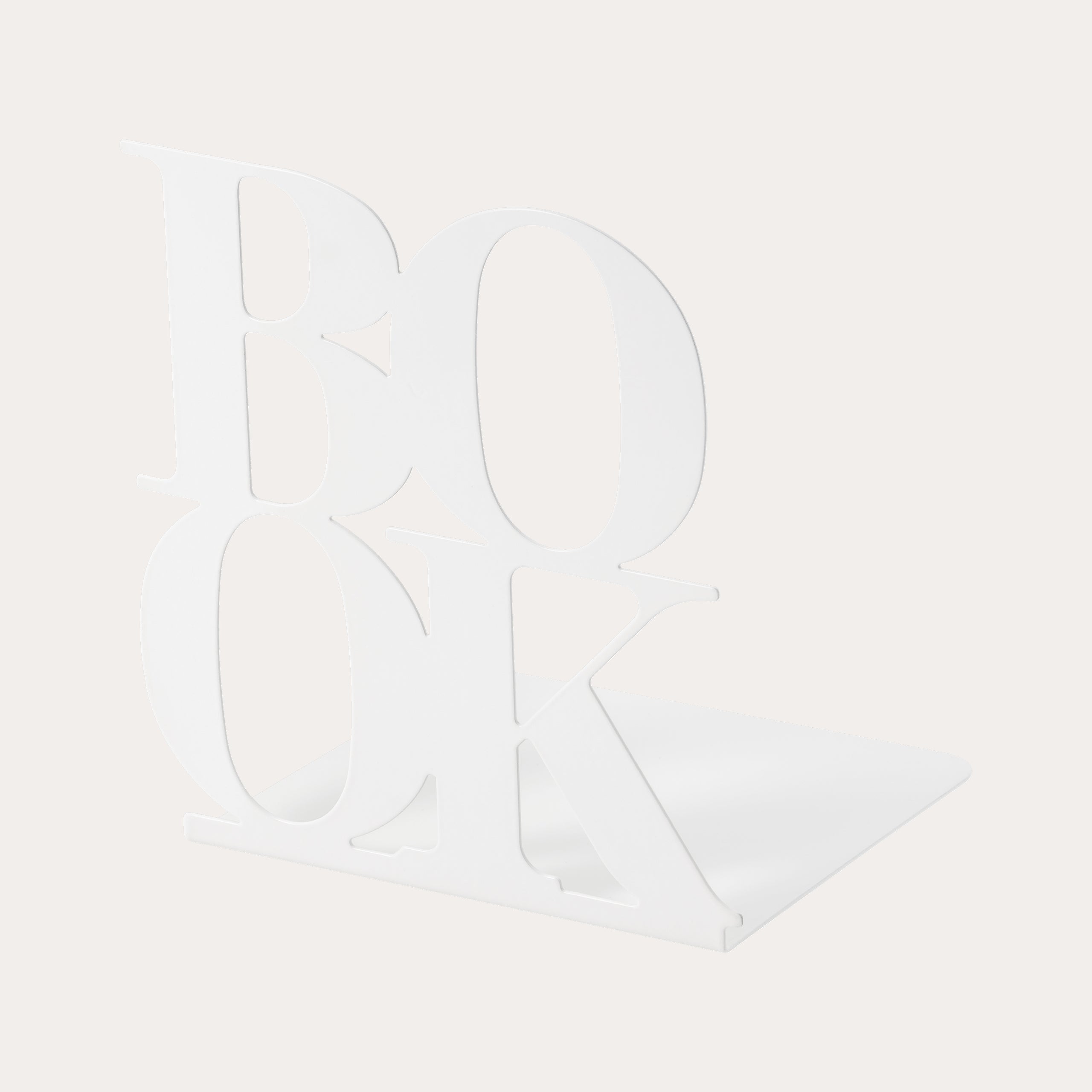 Serre-livres Book pack de 2 blanc