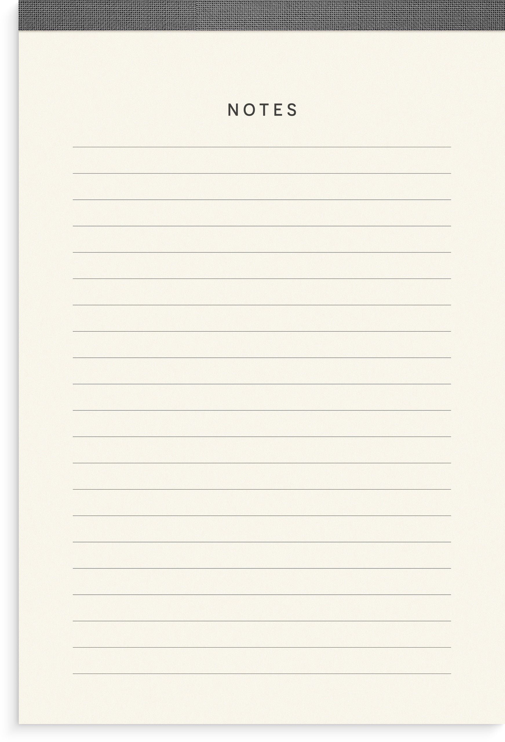 Notepad Textile grey A5