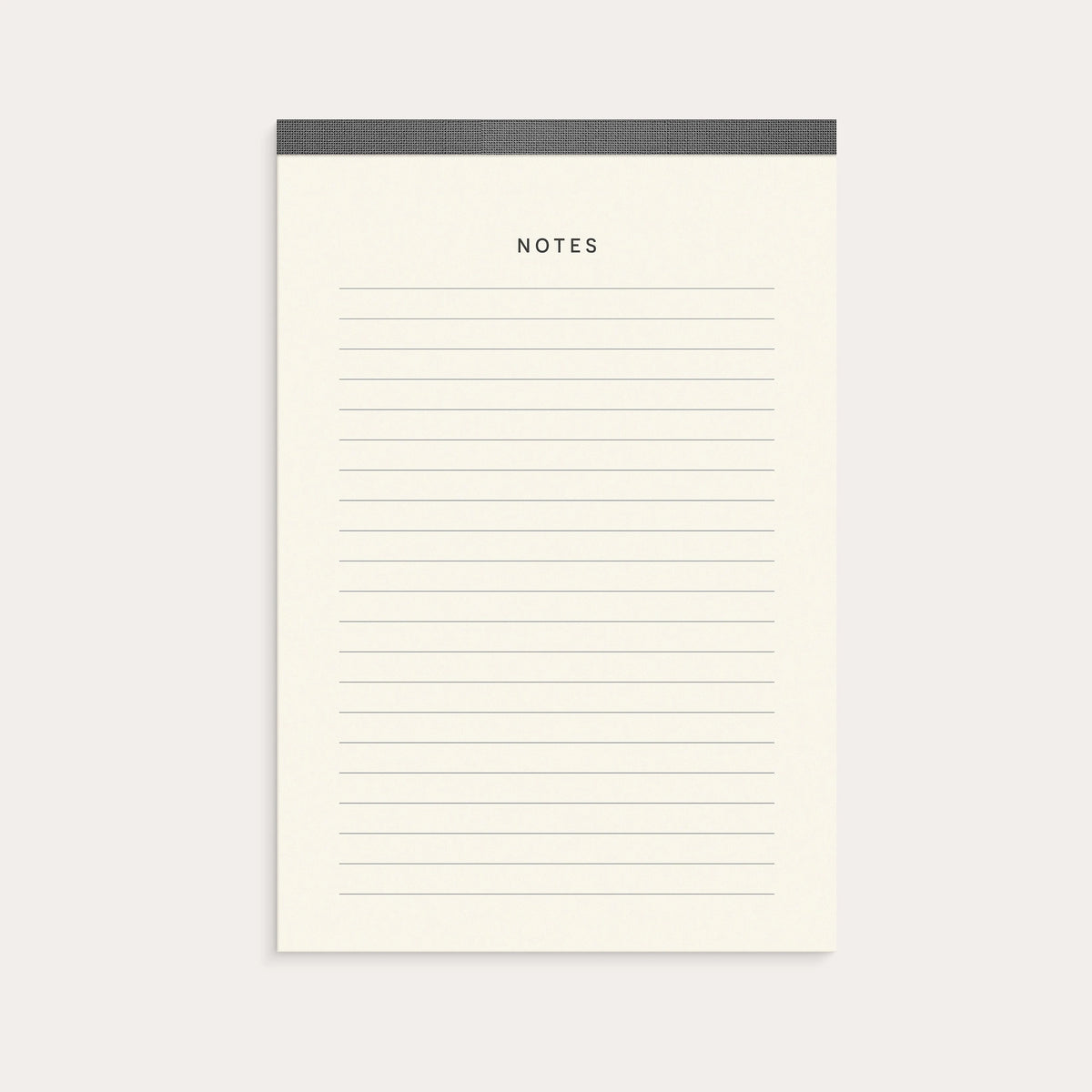 Notizblock A5 Textile Grau