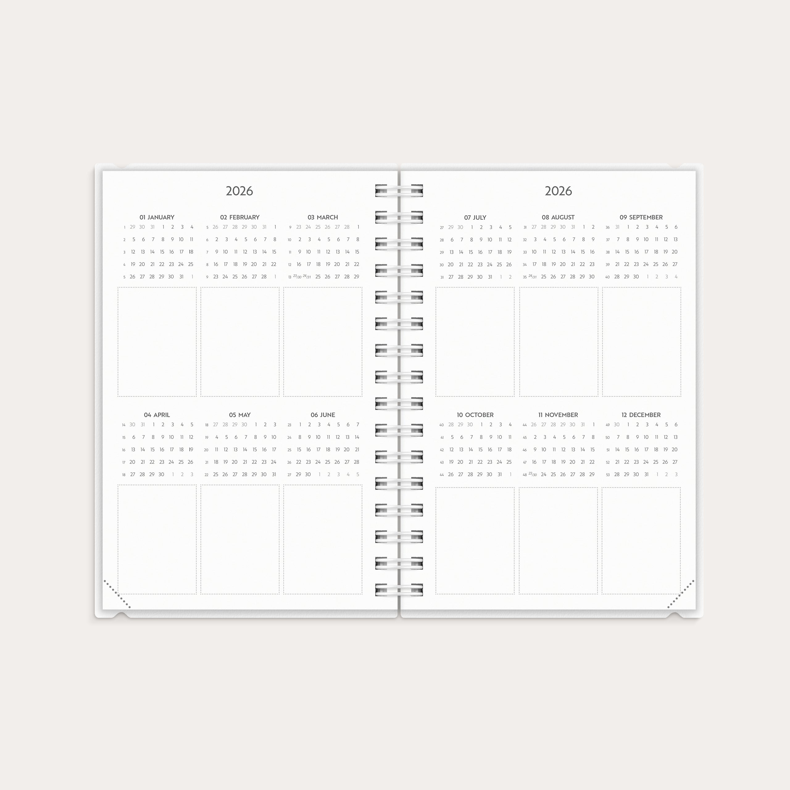 Agenda Tagesplaner 4in1 2026