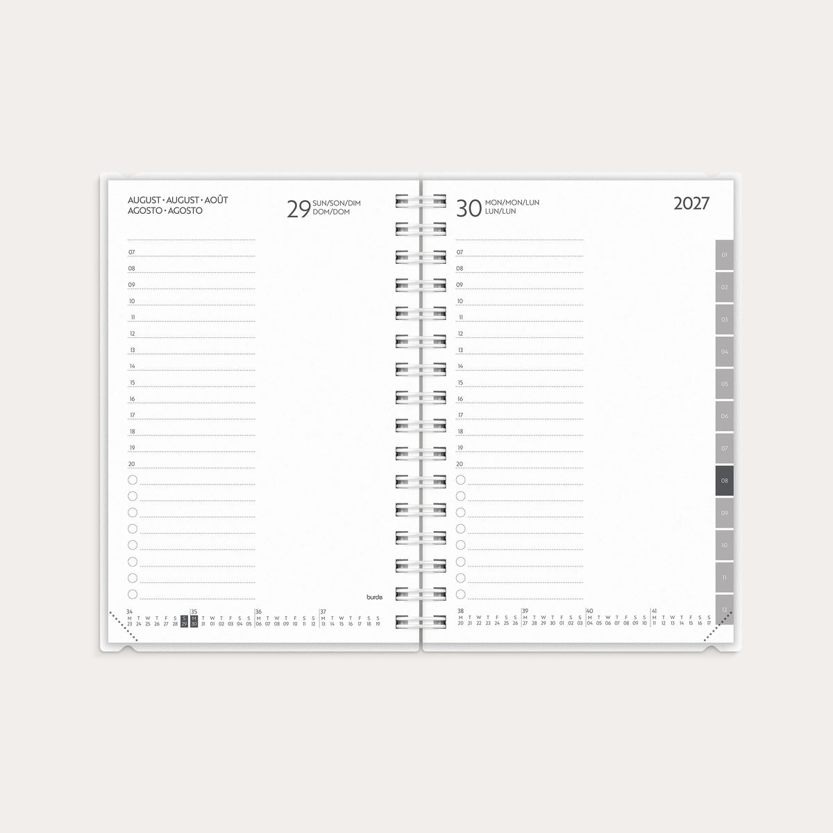 Agenda Tagesplaner 4in1 2027