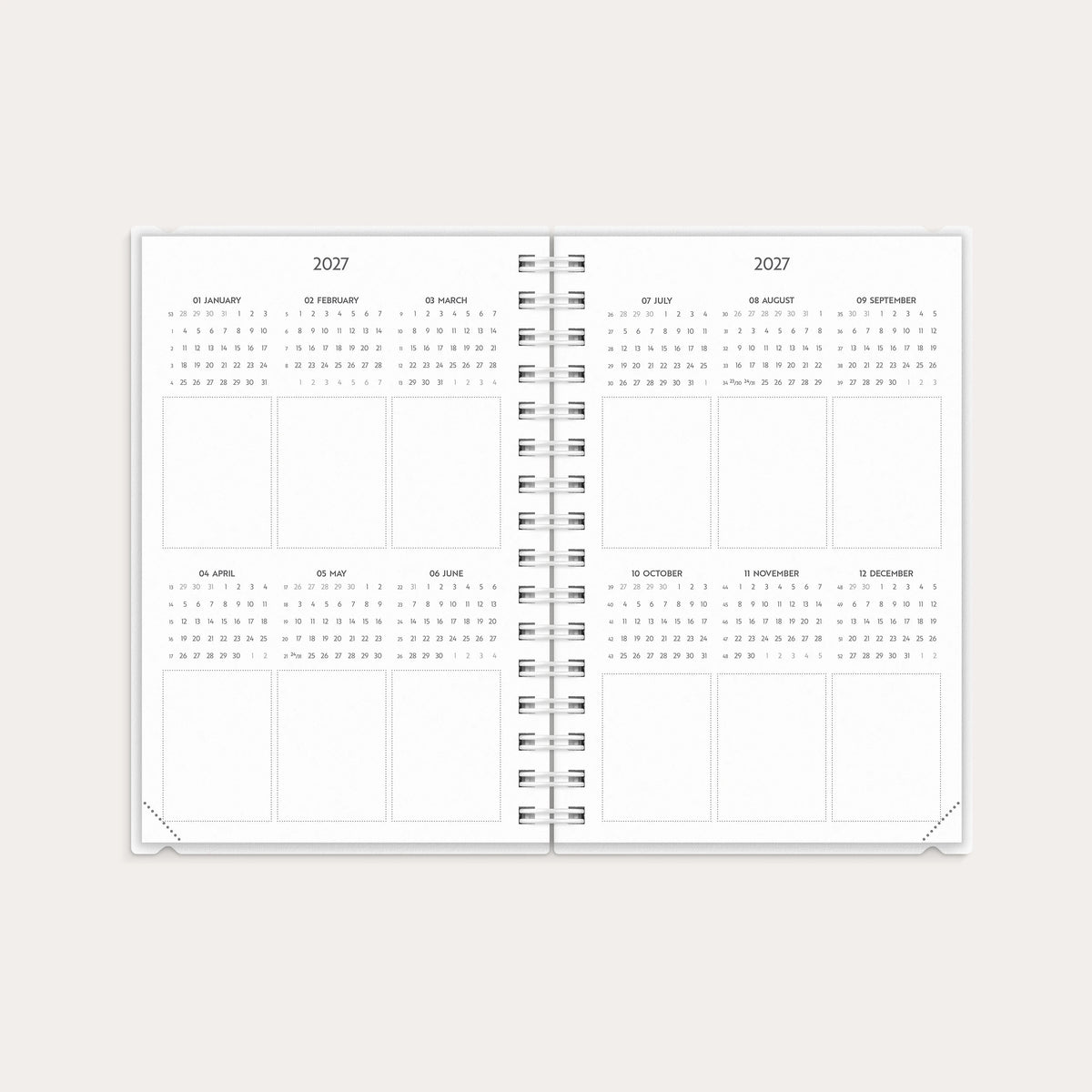Agenda Tagesplaner 4in1 2027