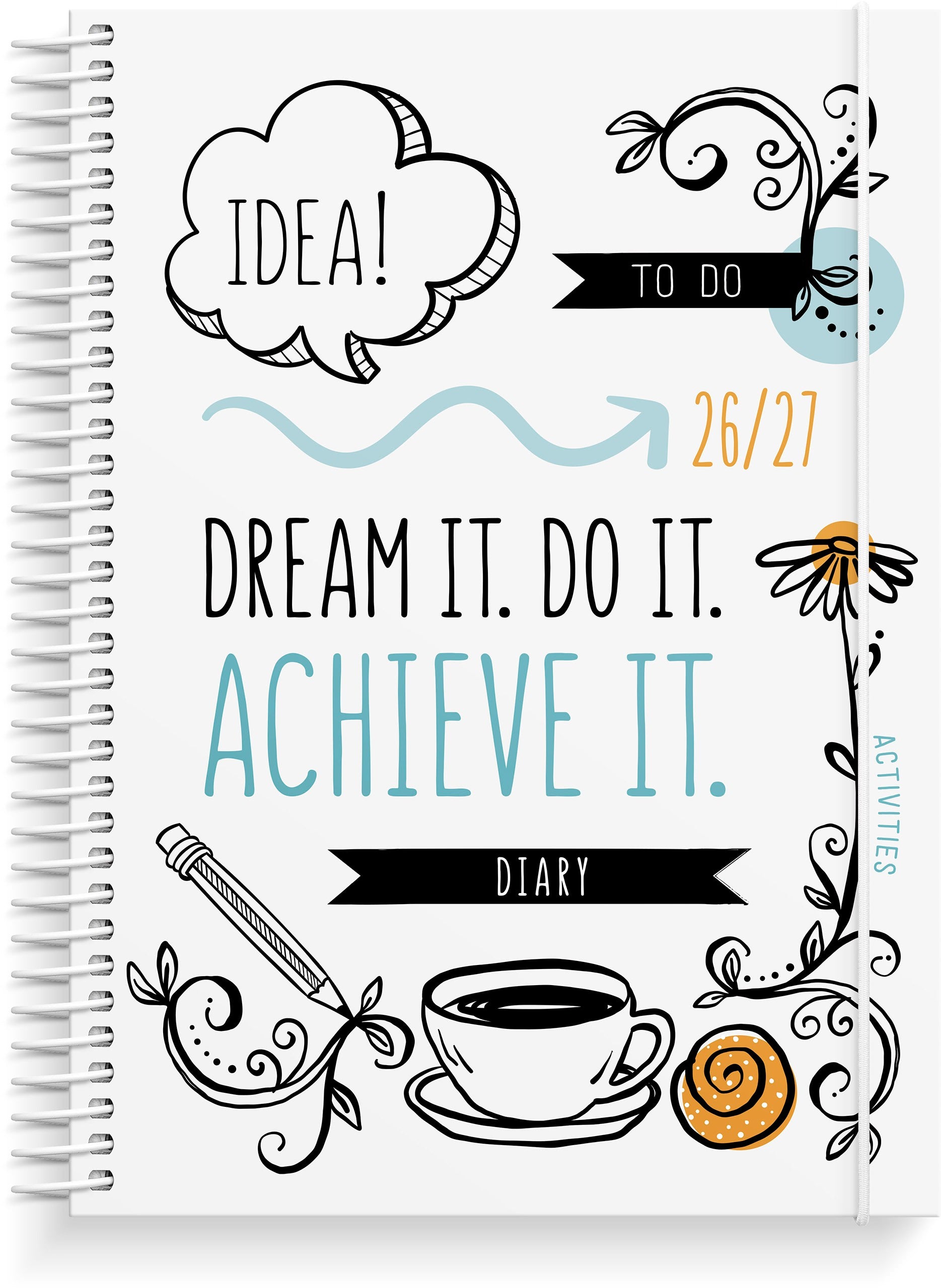 Calendario Doodle A5 26/27