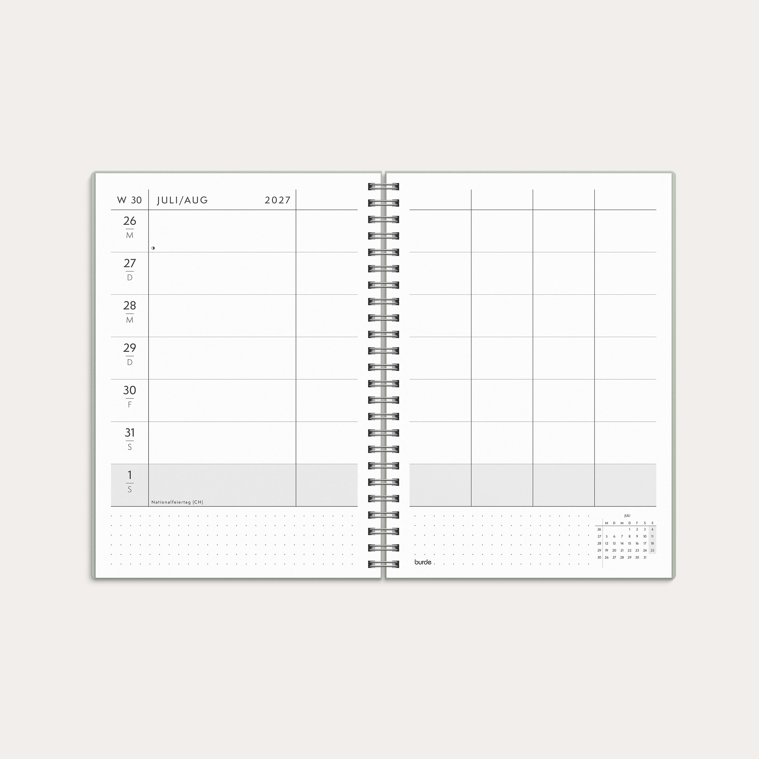 Kalender Plan more 26/27