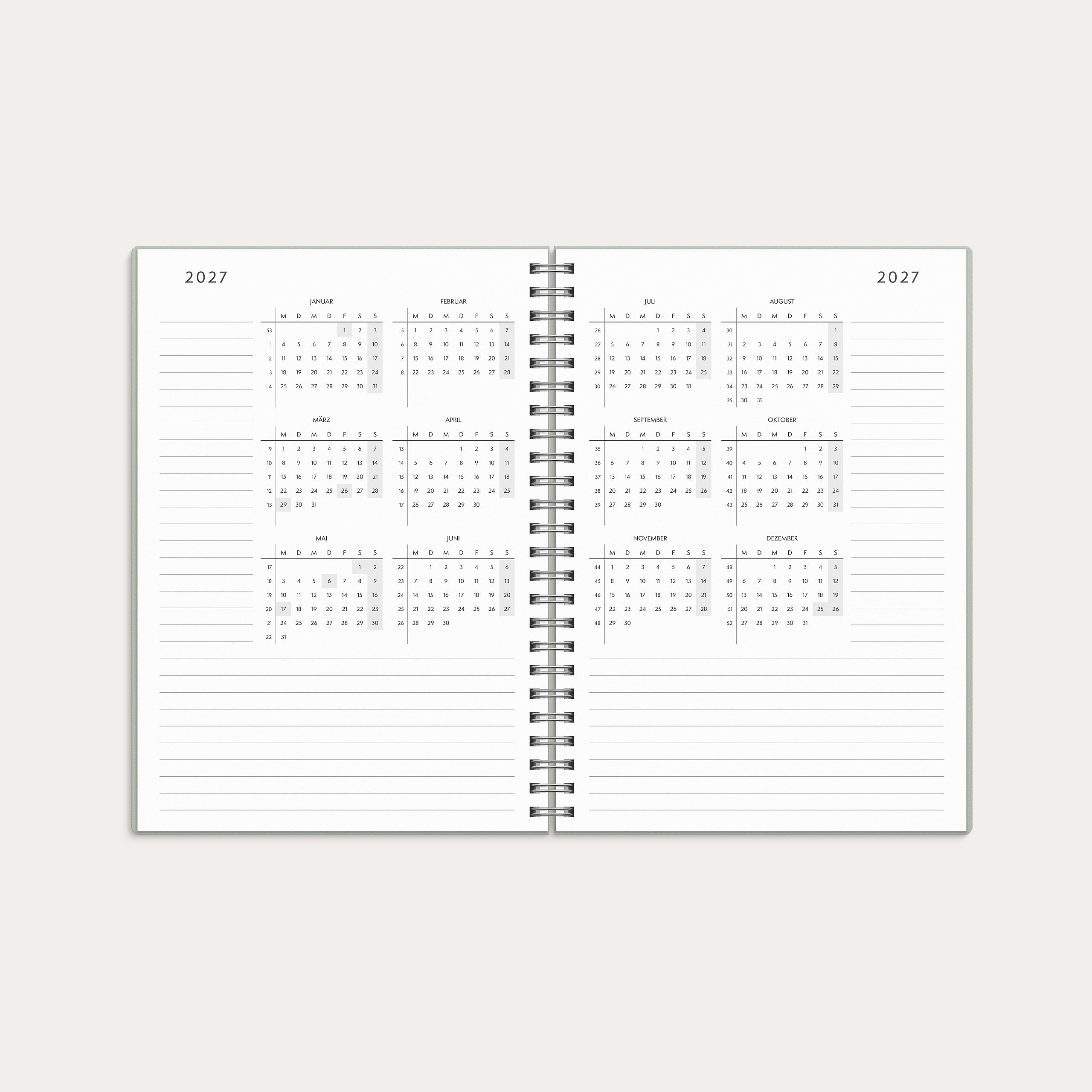 Kalender Plan more 26/27 – detail view