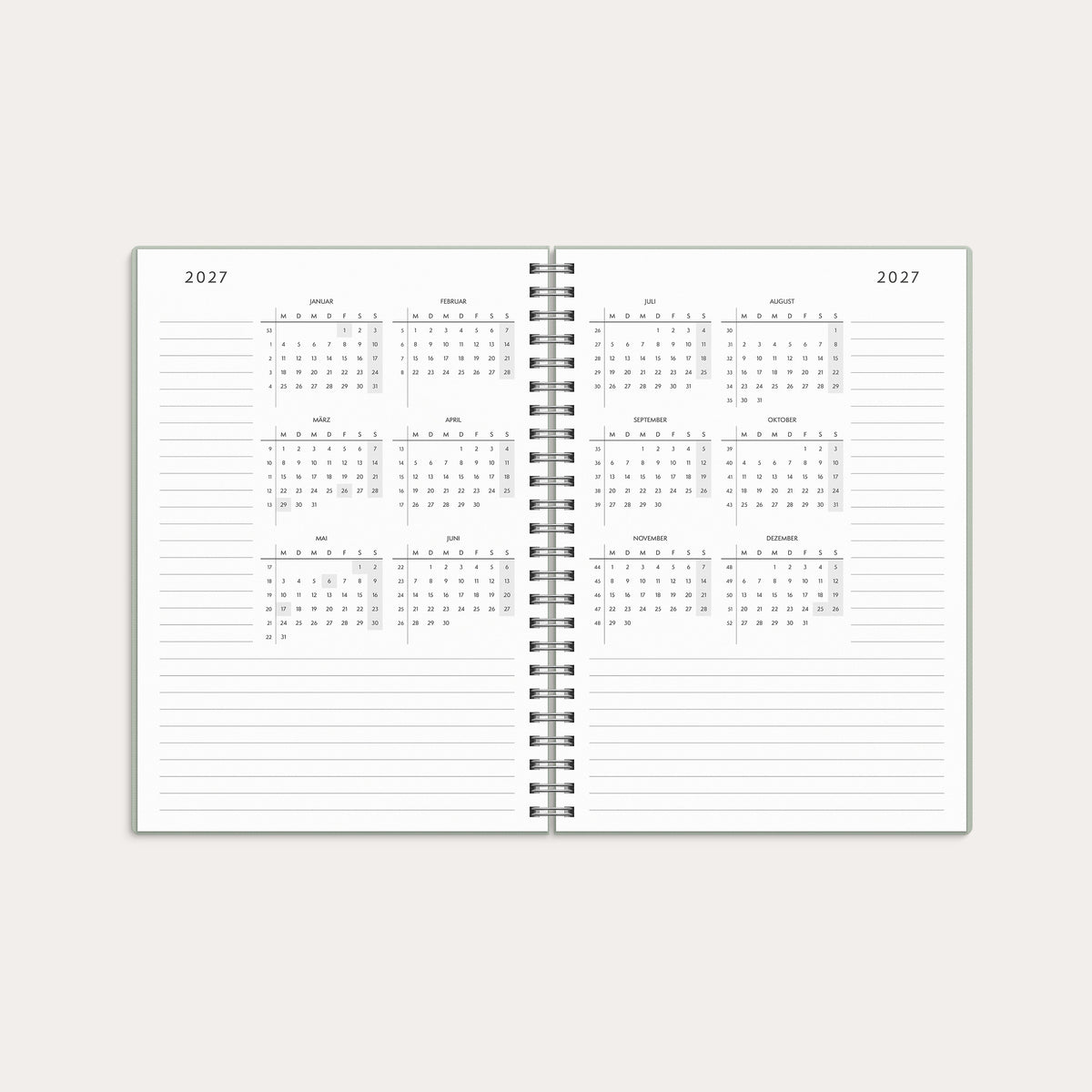 Kalender Plan more 26/27