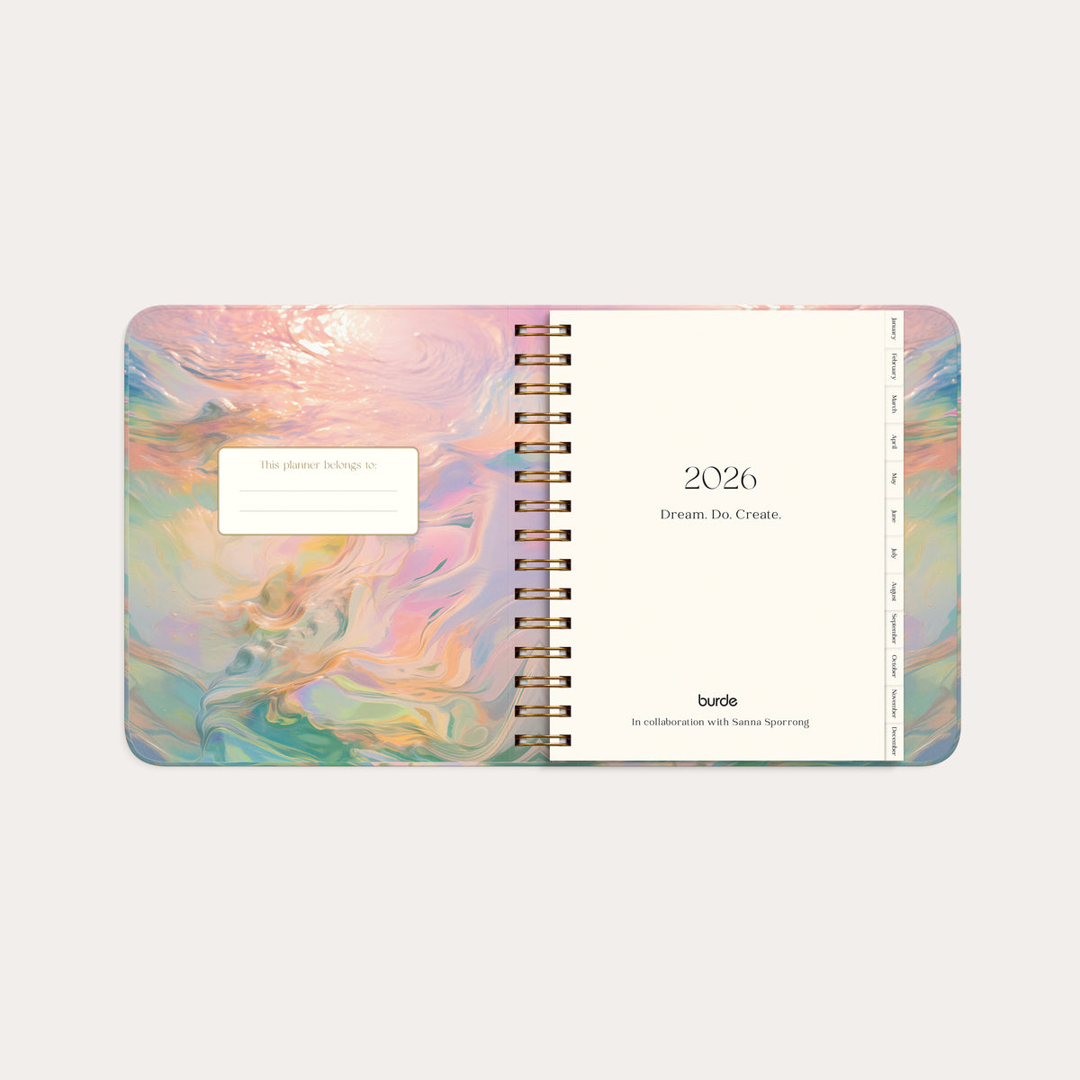 Kalender Dream & Do Swirl 2026