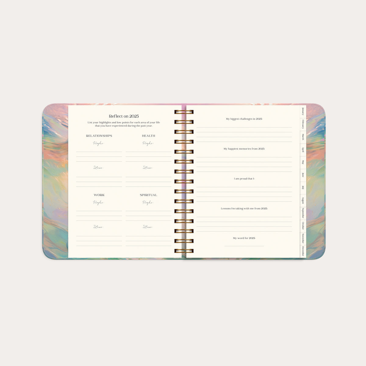 Kalender Dream & Do Swirl 2026