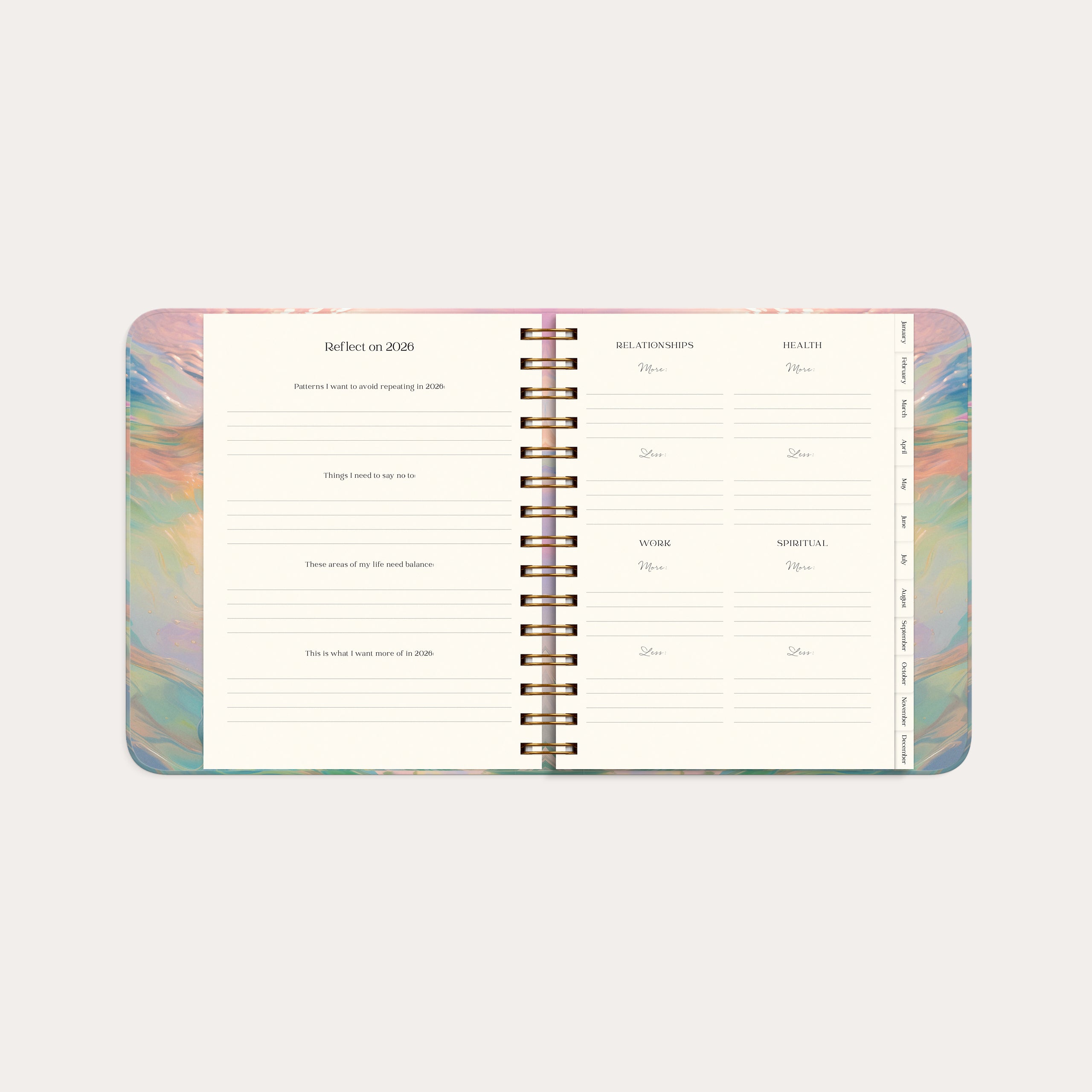 Kalender Dream & Do Swirl 2026