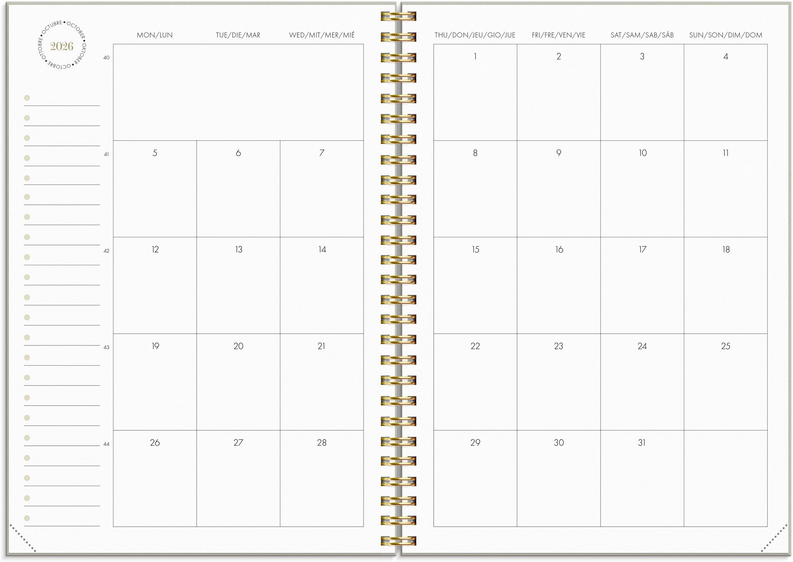 Life Planner Essentials A5 26/27