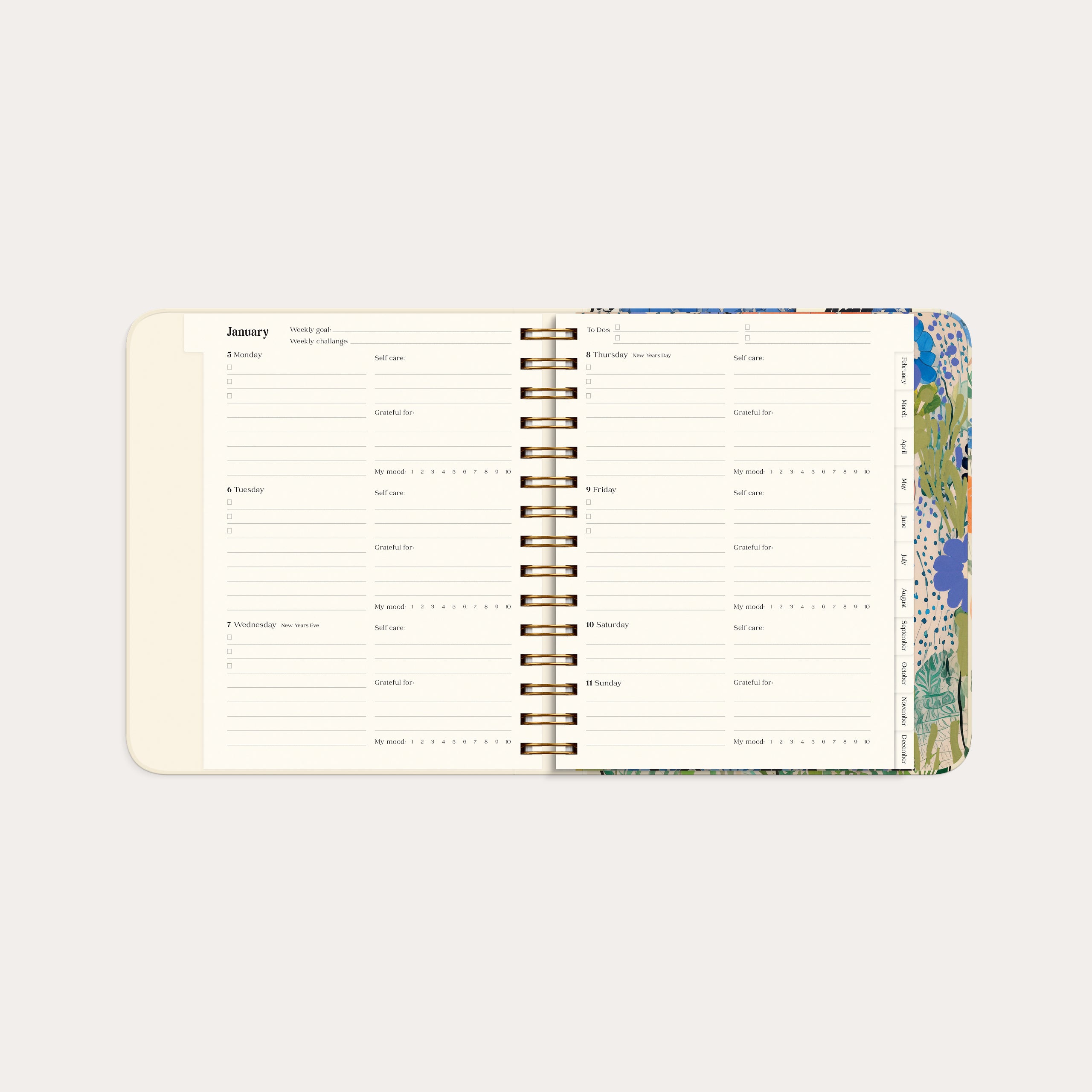 Kalender 2026 Life Planner Style