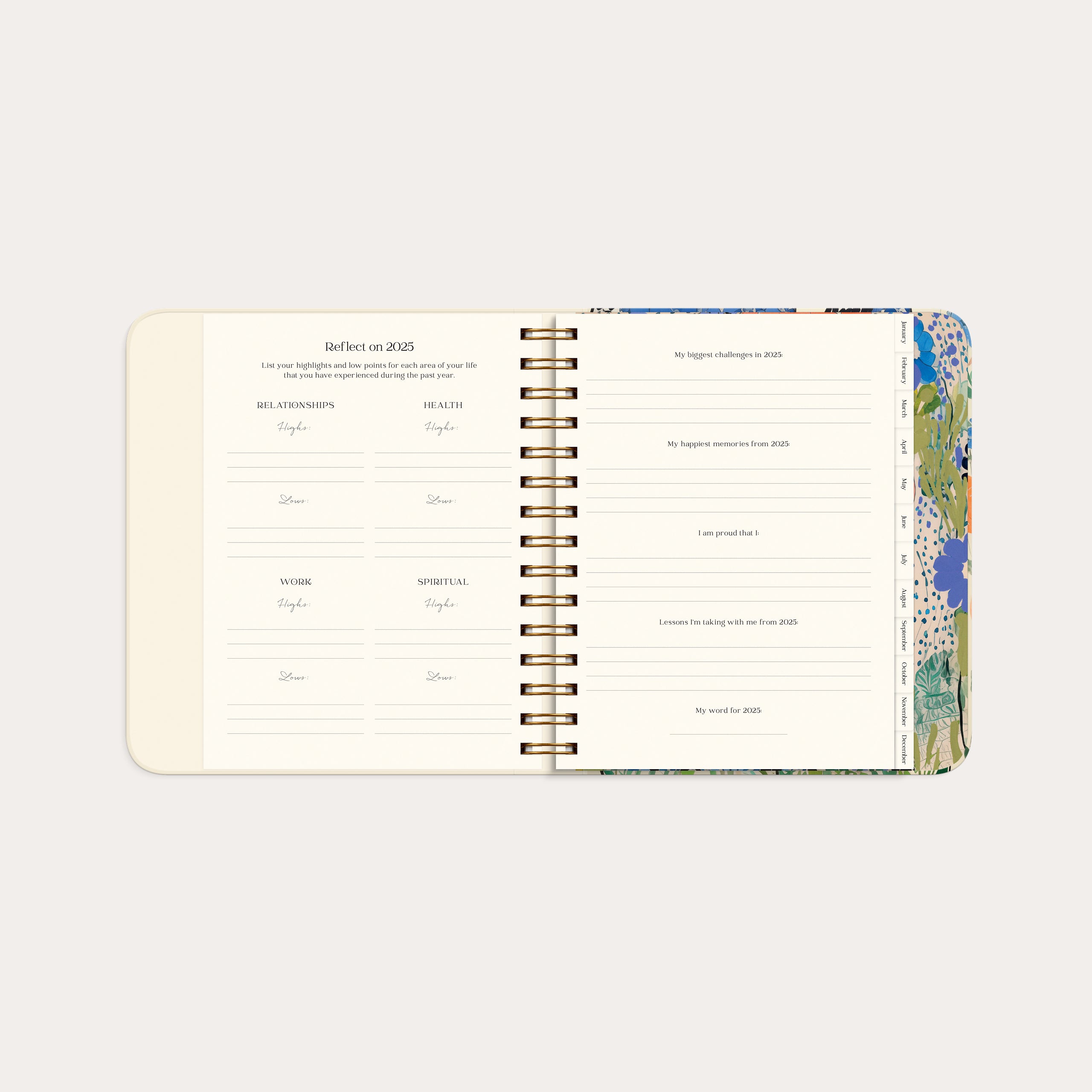 Kalender 2026 Life Planner Style