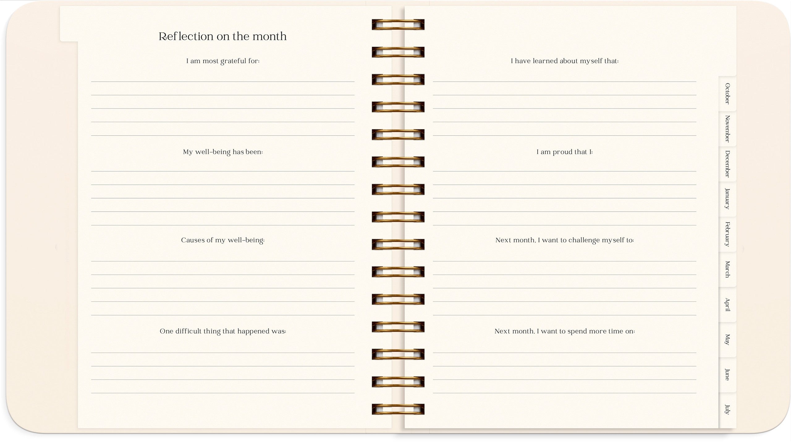 Life Planner Delicate Flowers 2027