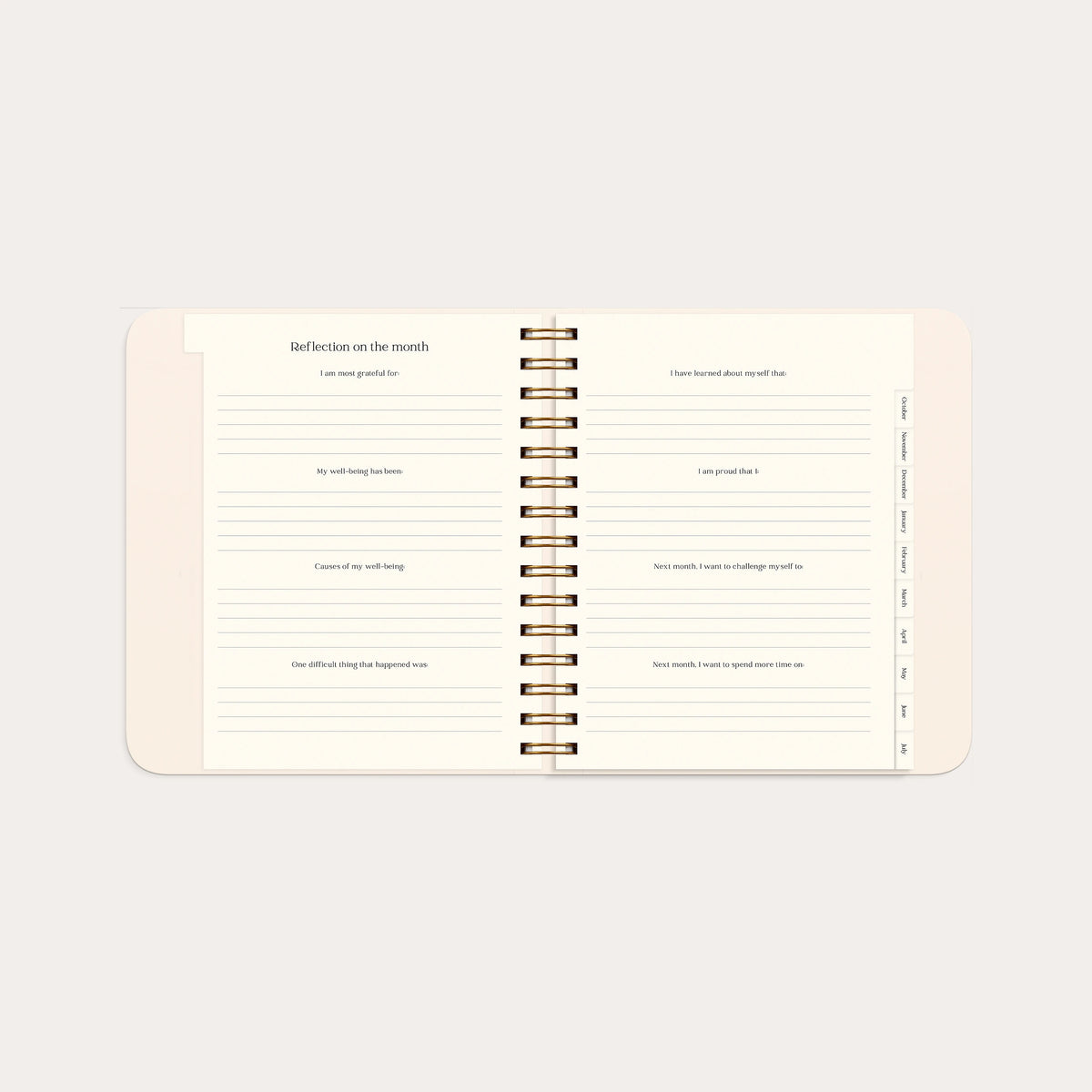 Life Planner Delicate flowers 2027
