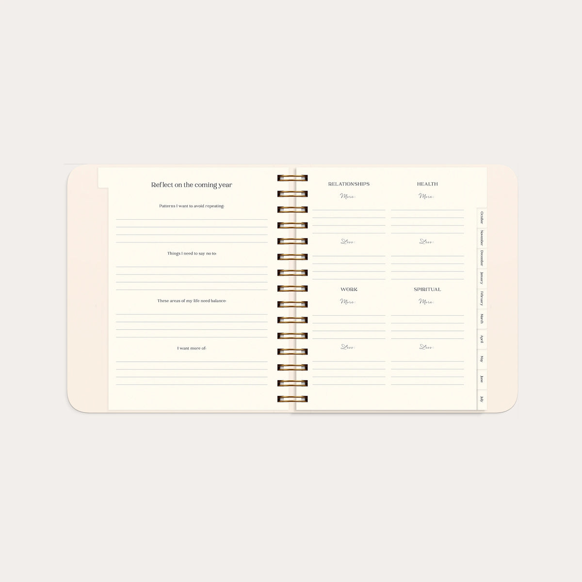 Life Planner Delicate flowers 2027