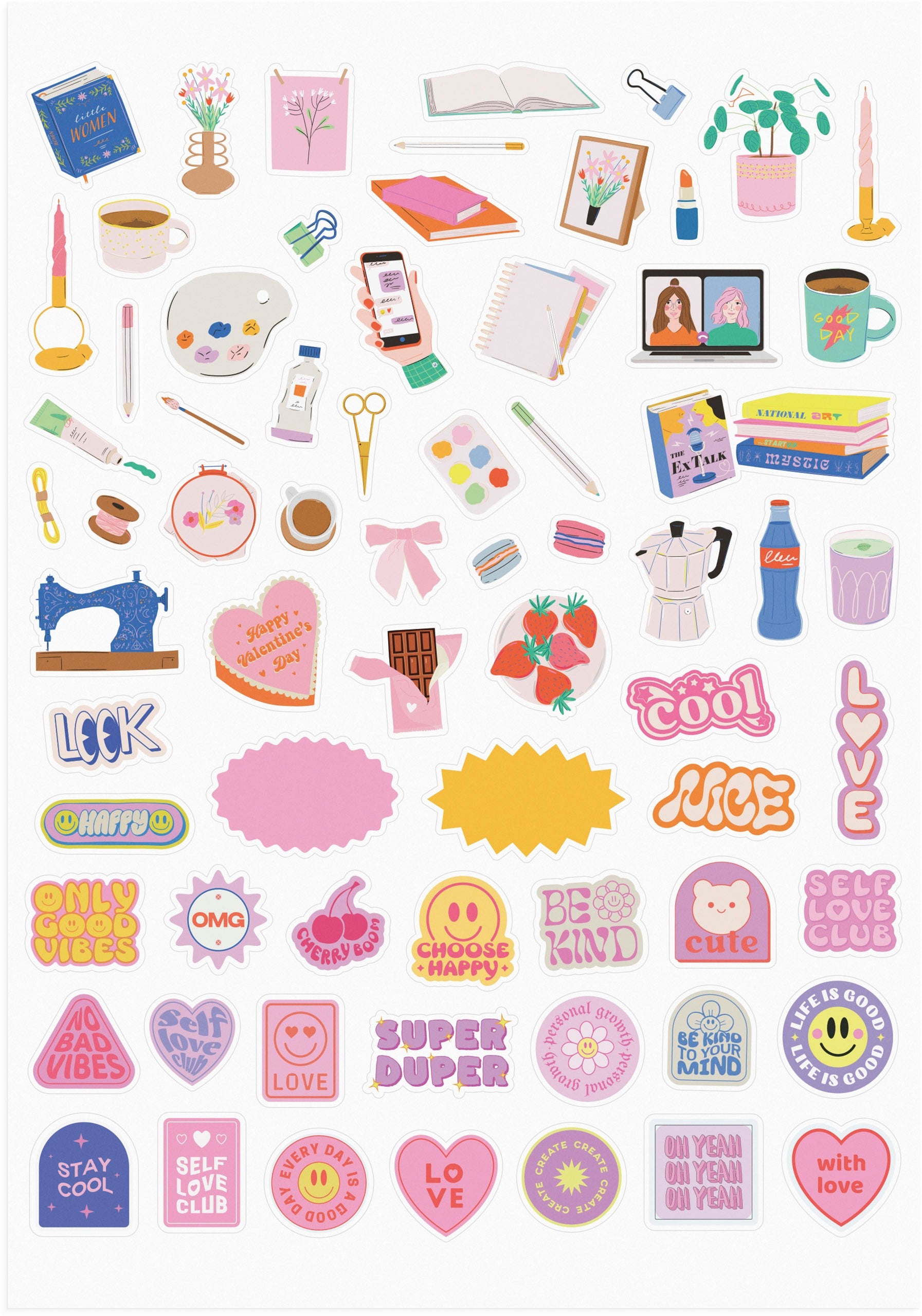 Life Planner Delicate Flowers 2027