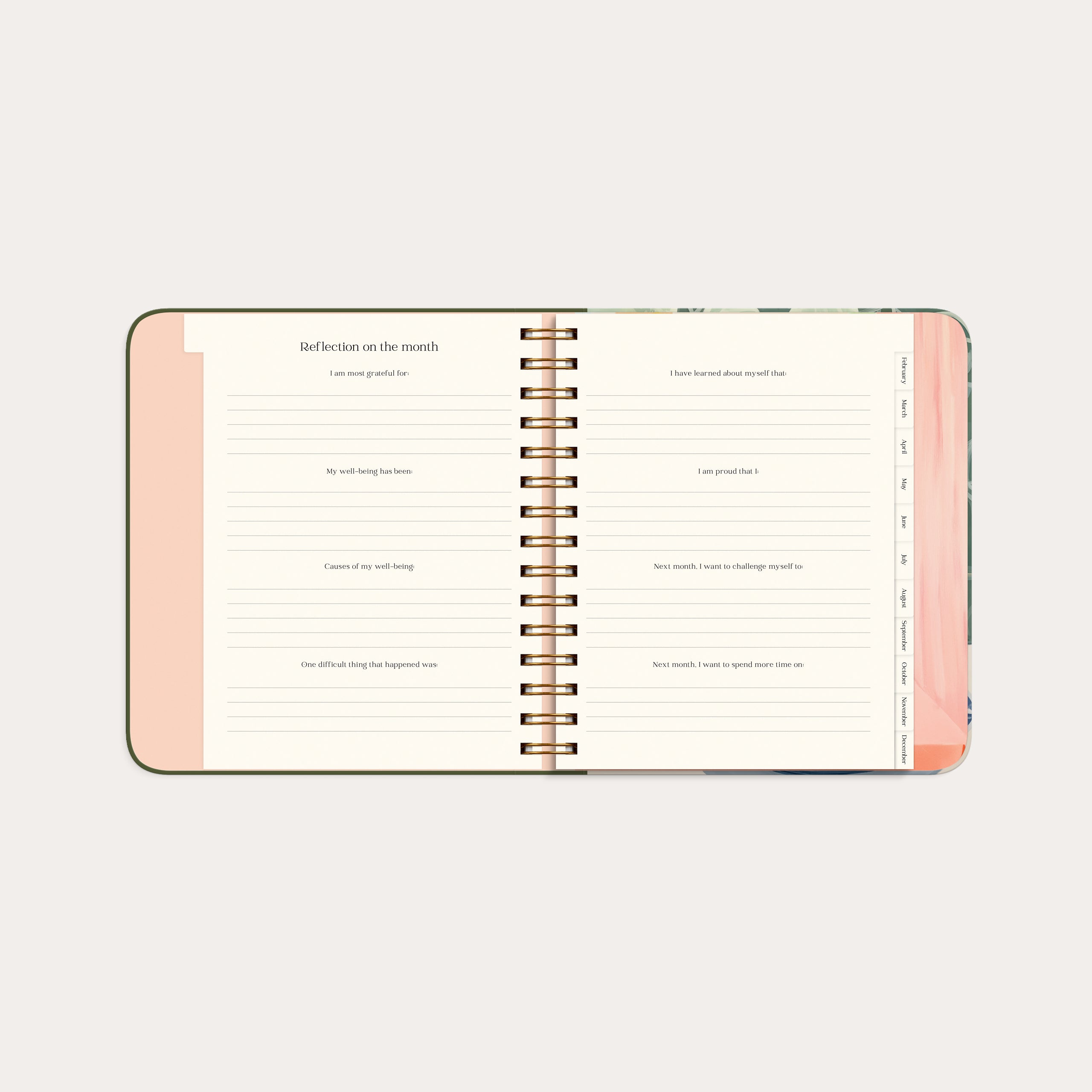 Calendrier 2026 Life Planner Decor