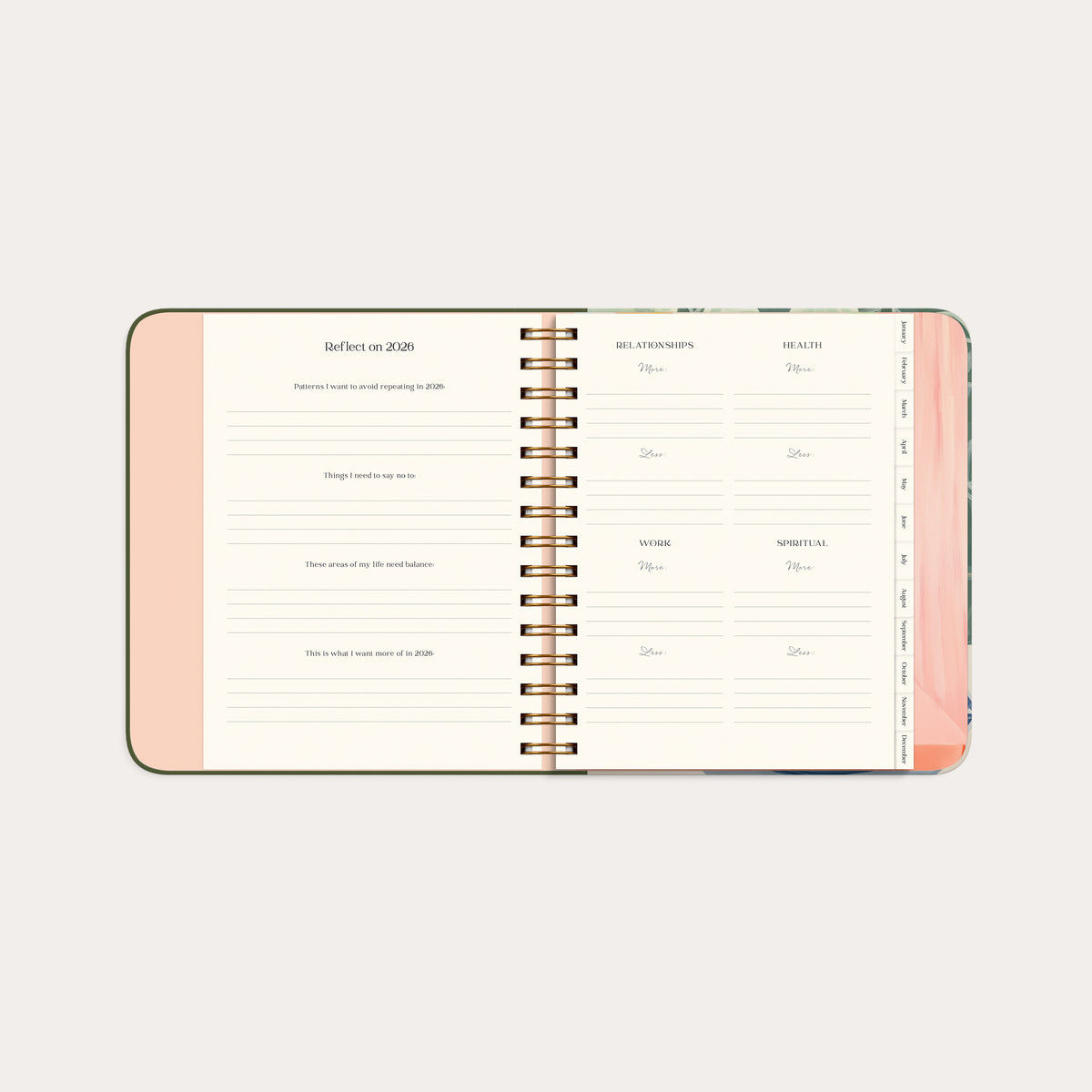 Life Planner Decor 2026