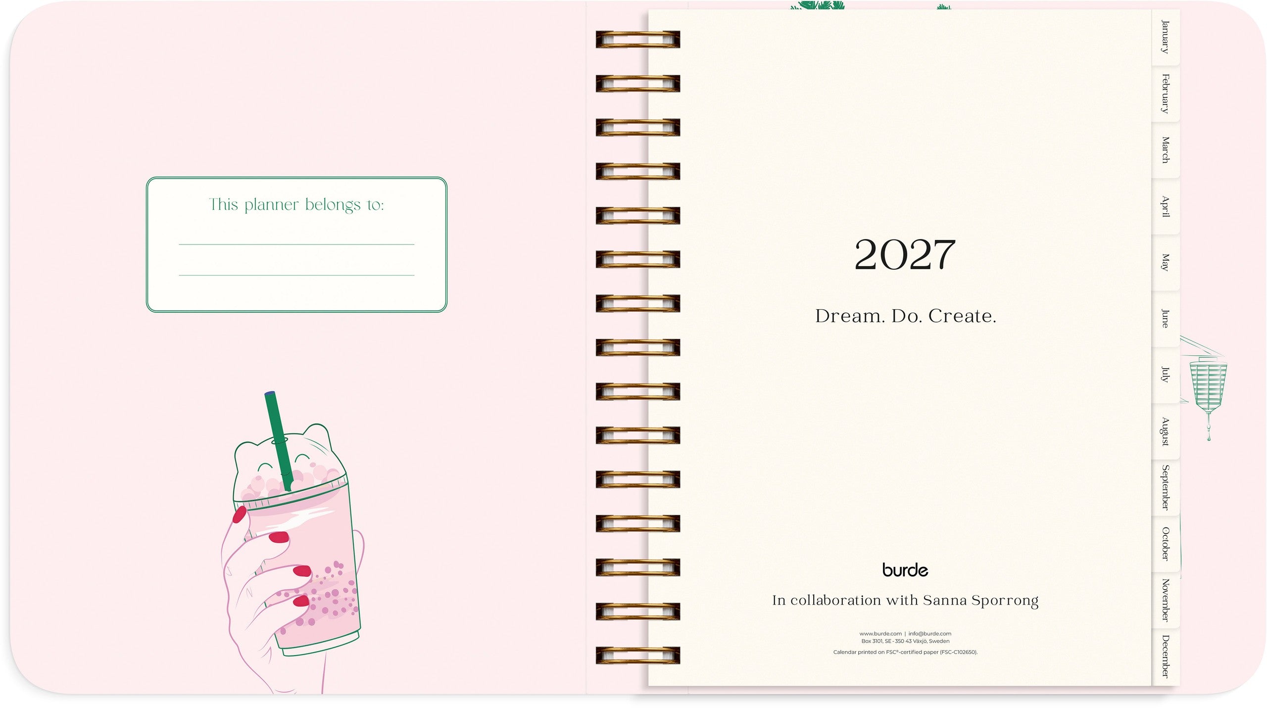 Life Planner Japan Style 2027