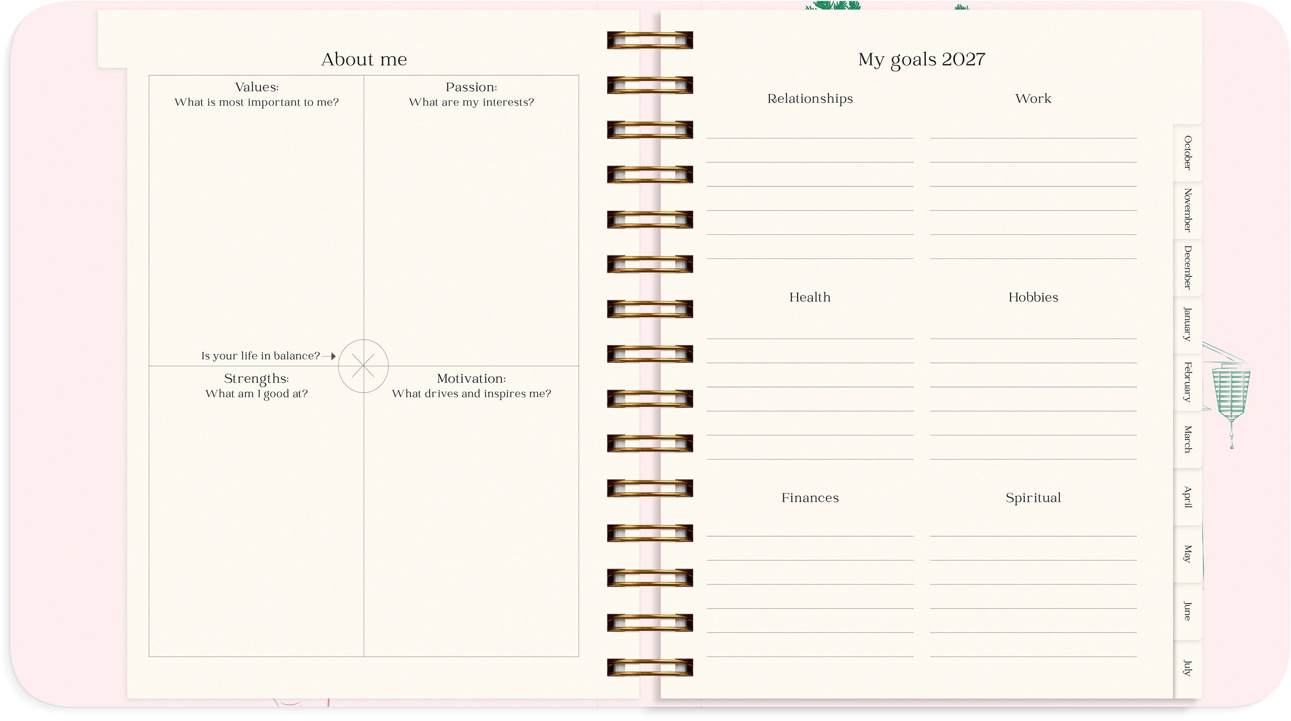 Life Planner Japan Style 2027