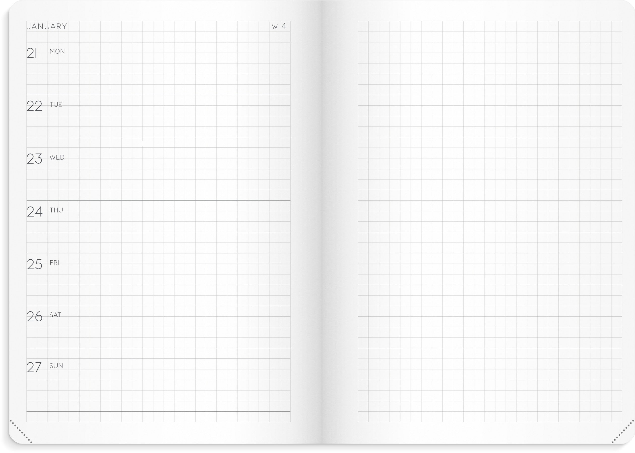 Calendar 2027 Masume A5