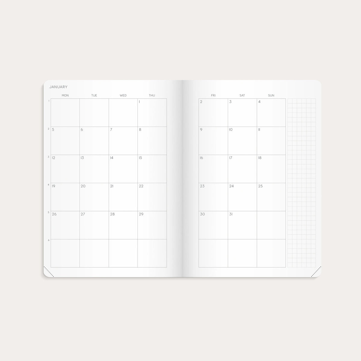 Calendar 2027 Masume A5