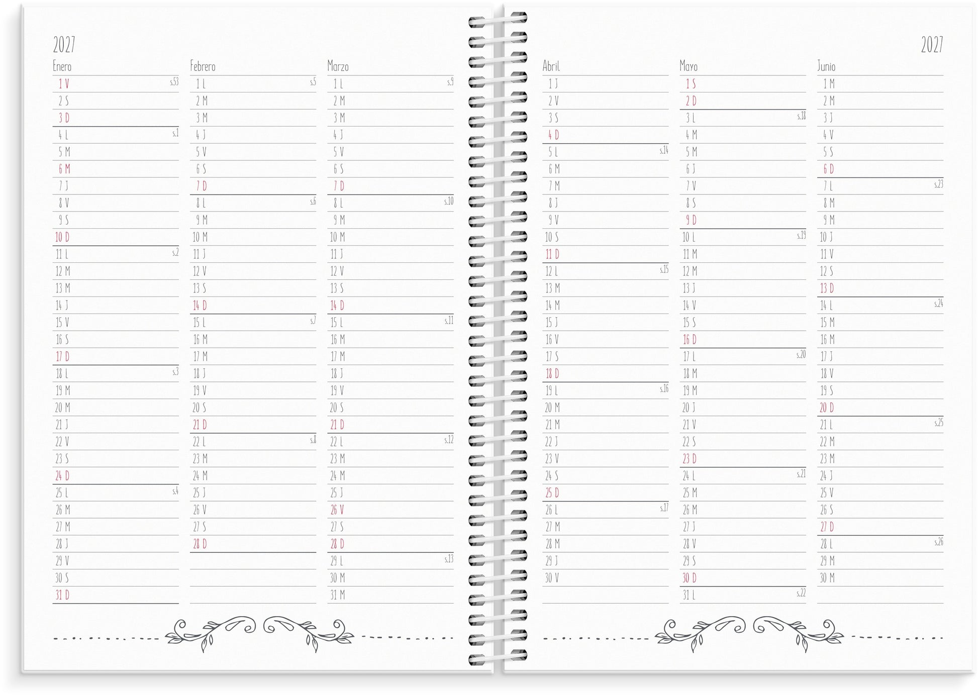 Agenda Doodle 2026 – detail view