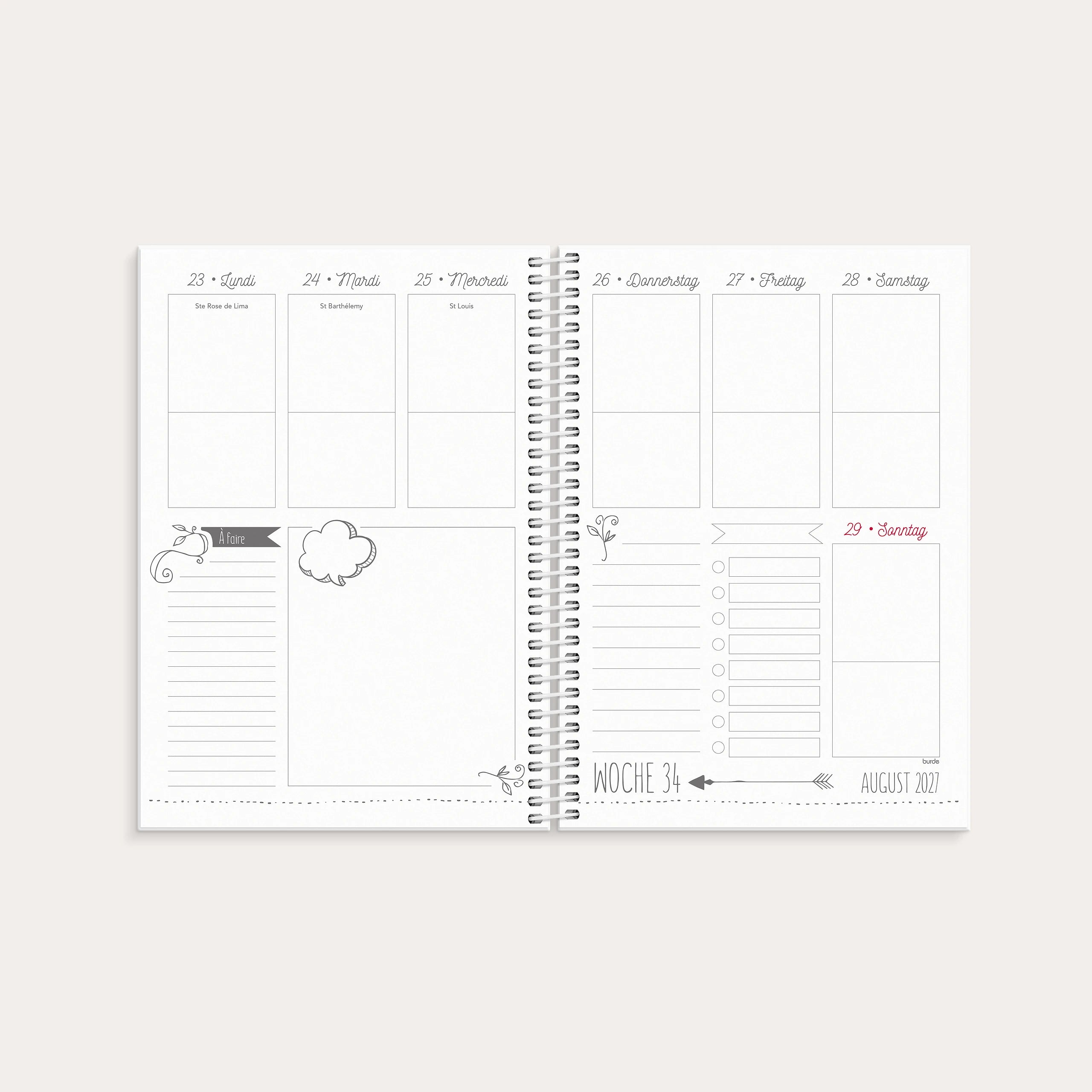 Agenda Doodle 2027