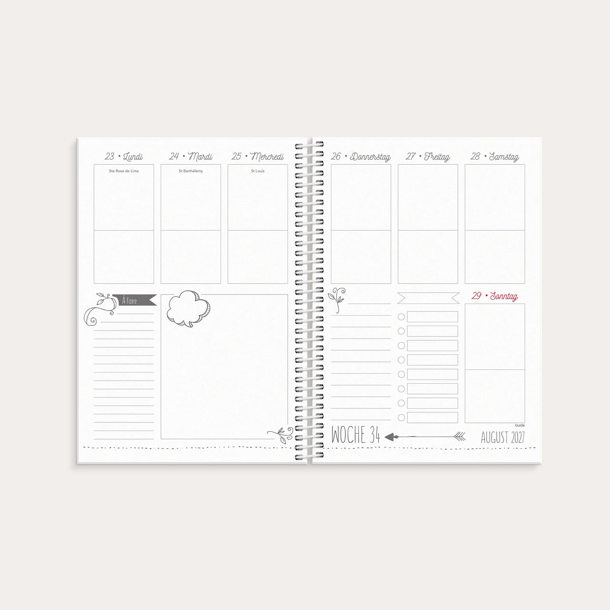 Agenda Doodle 2027