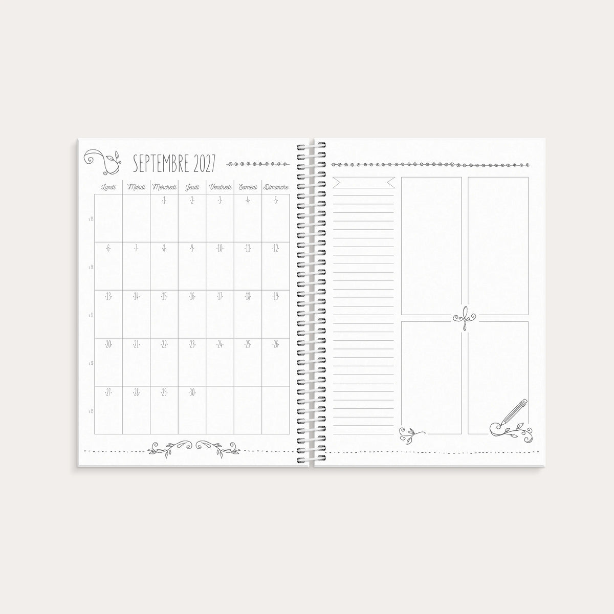 Agenda Doodle 2027