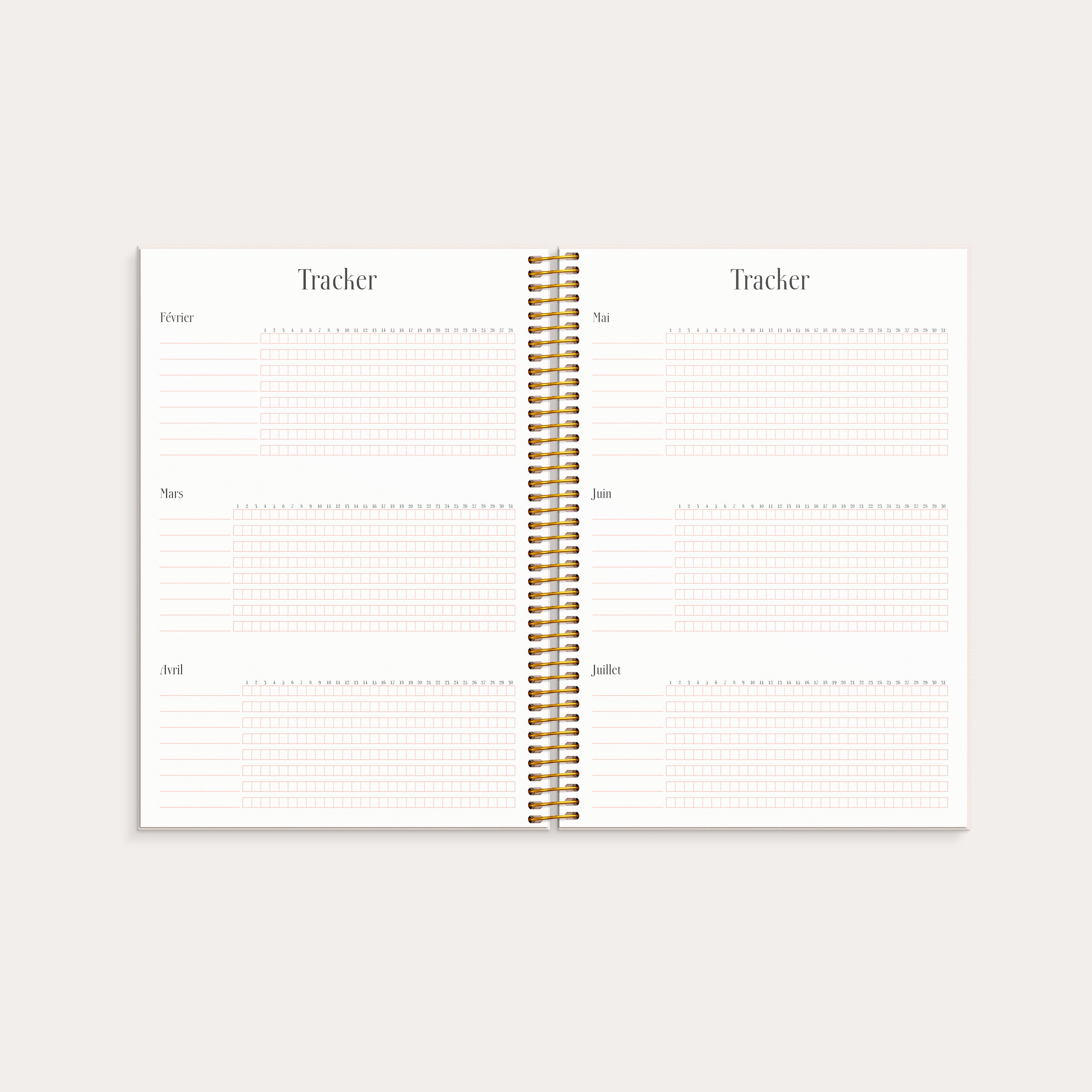 Life Planner Pink 2026