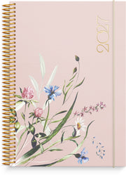 Life Planner Pink 2027 Meadow Flowers