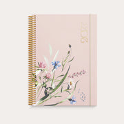 Life Planner Pink 2027 Flores del Prado