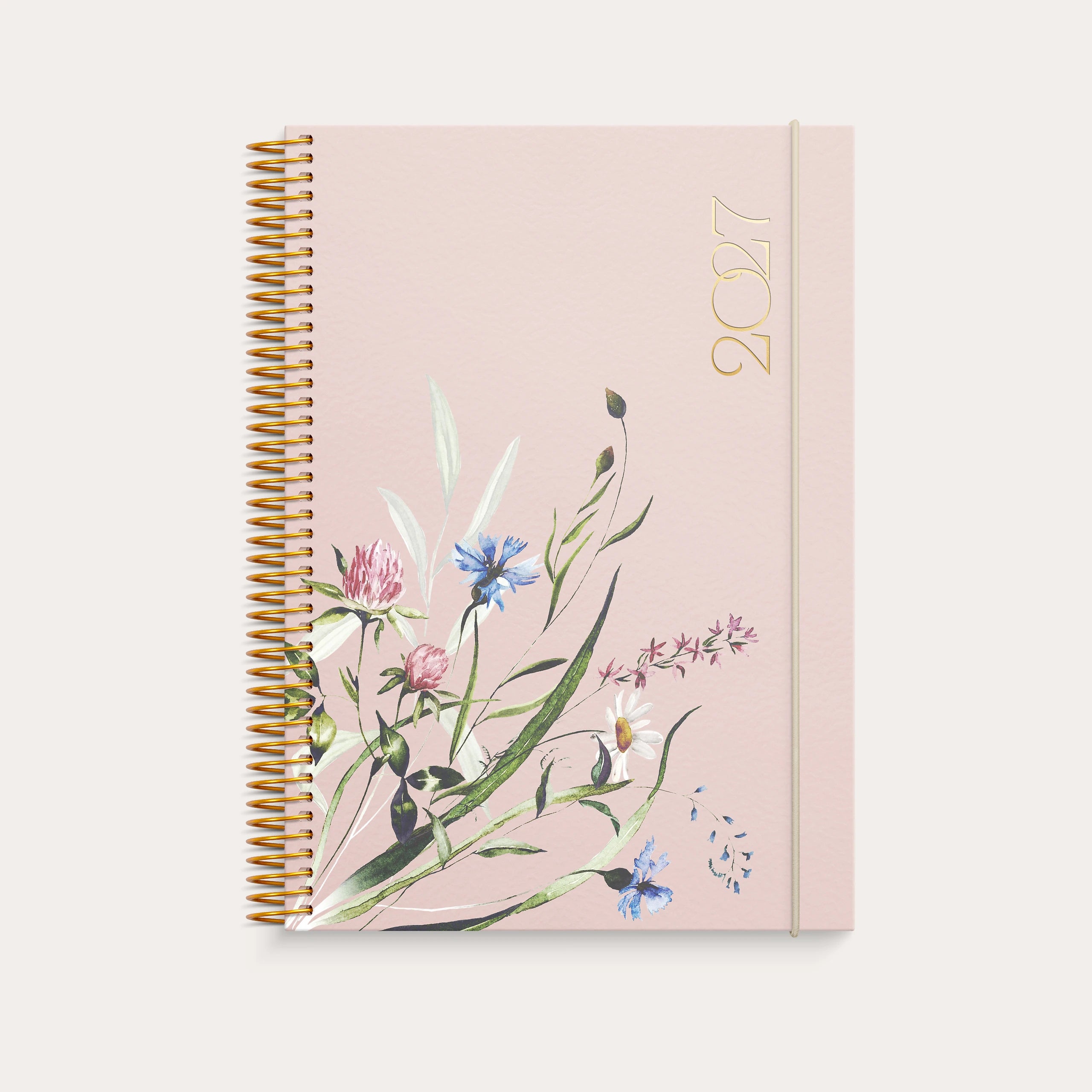 Life Planner Pink 2027 Meadow Flowers