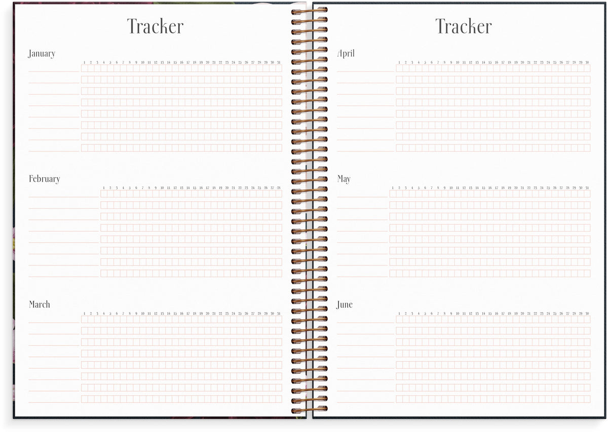 Life Planner Pink 2027 Gartenträume