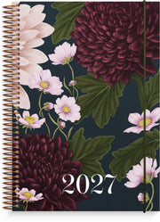 Life Planner Pink 2027 Garden Dreams