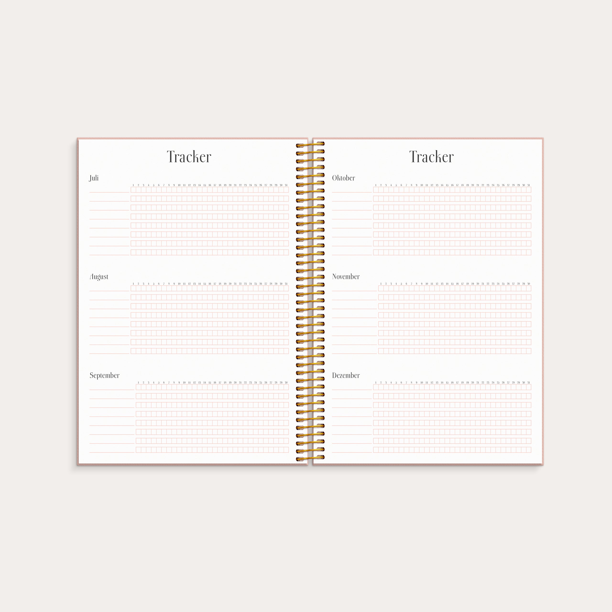 Life Planner Pink 2026