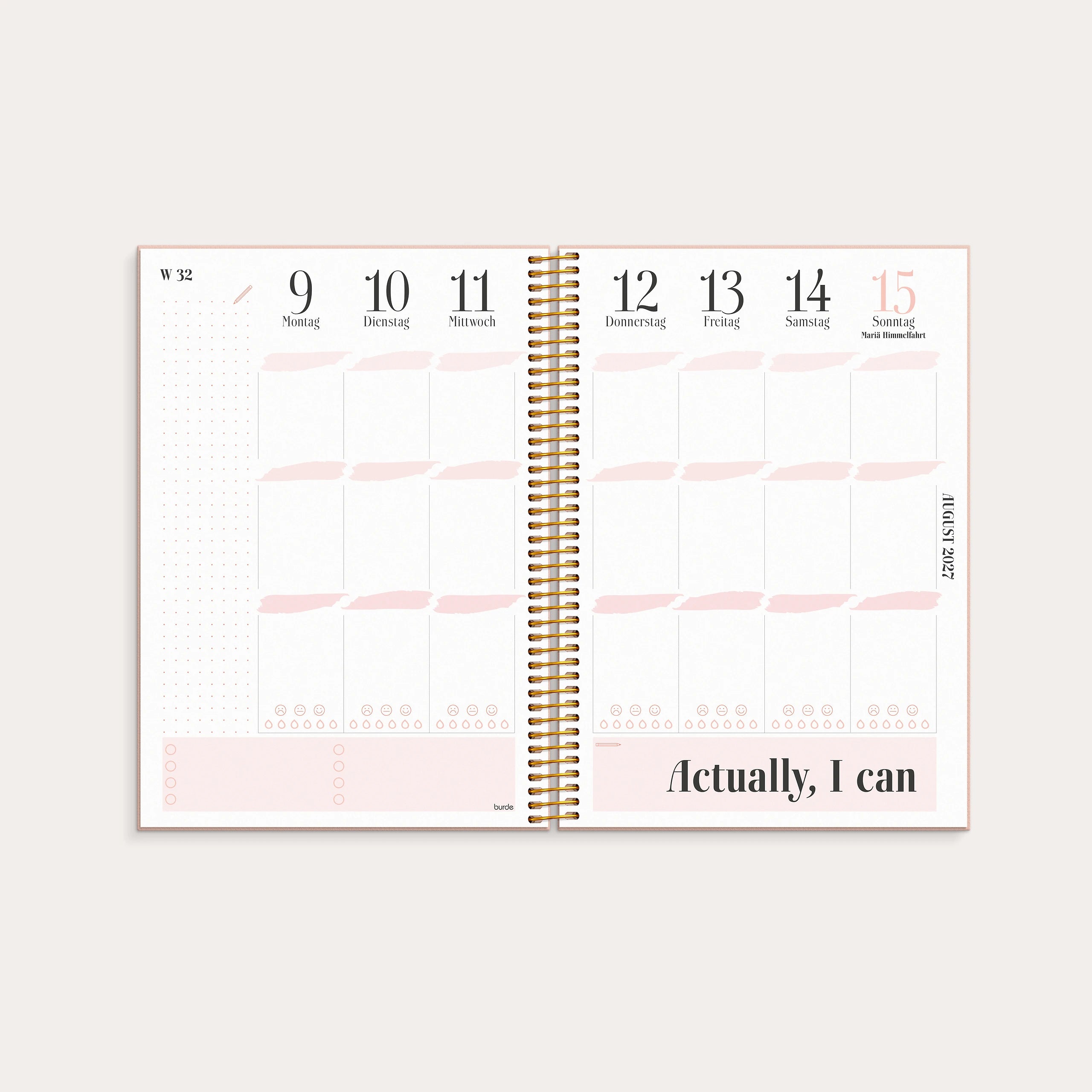Life Planner Pink 2027