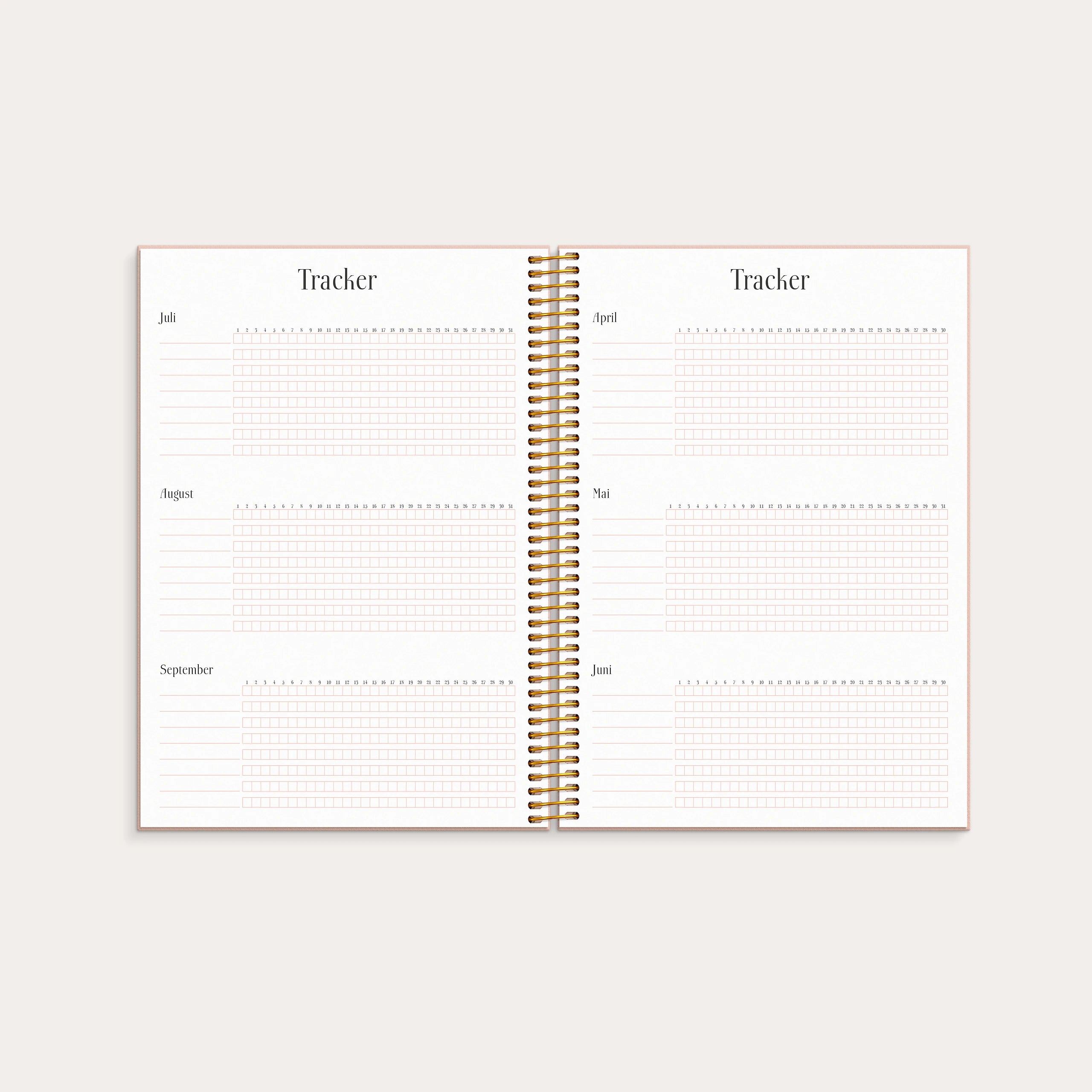 Life Planner Pink 2027