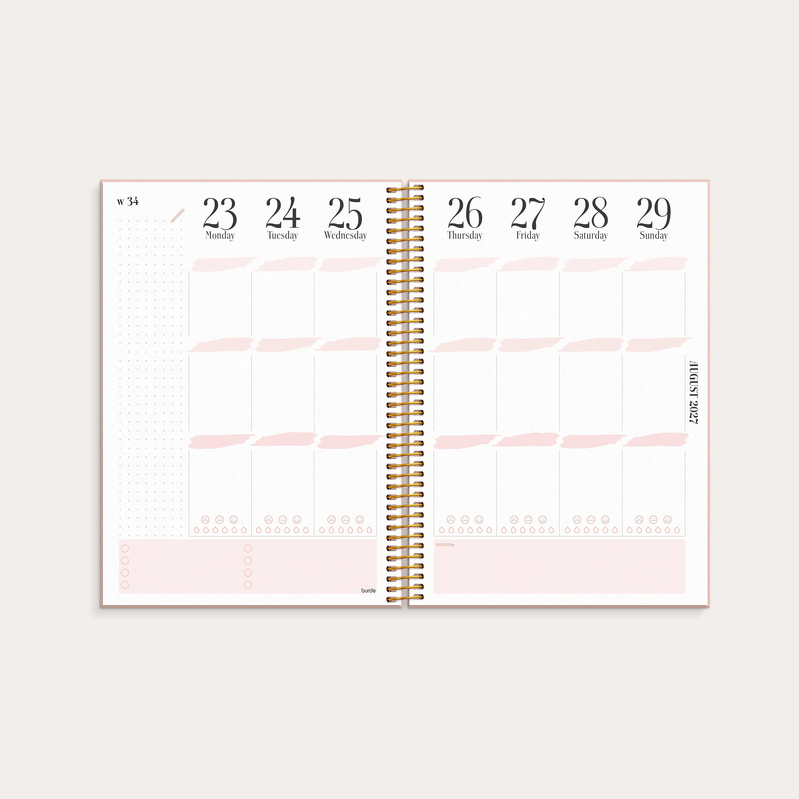 Life Planner Pink 2027