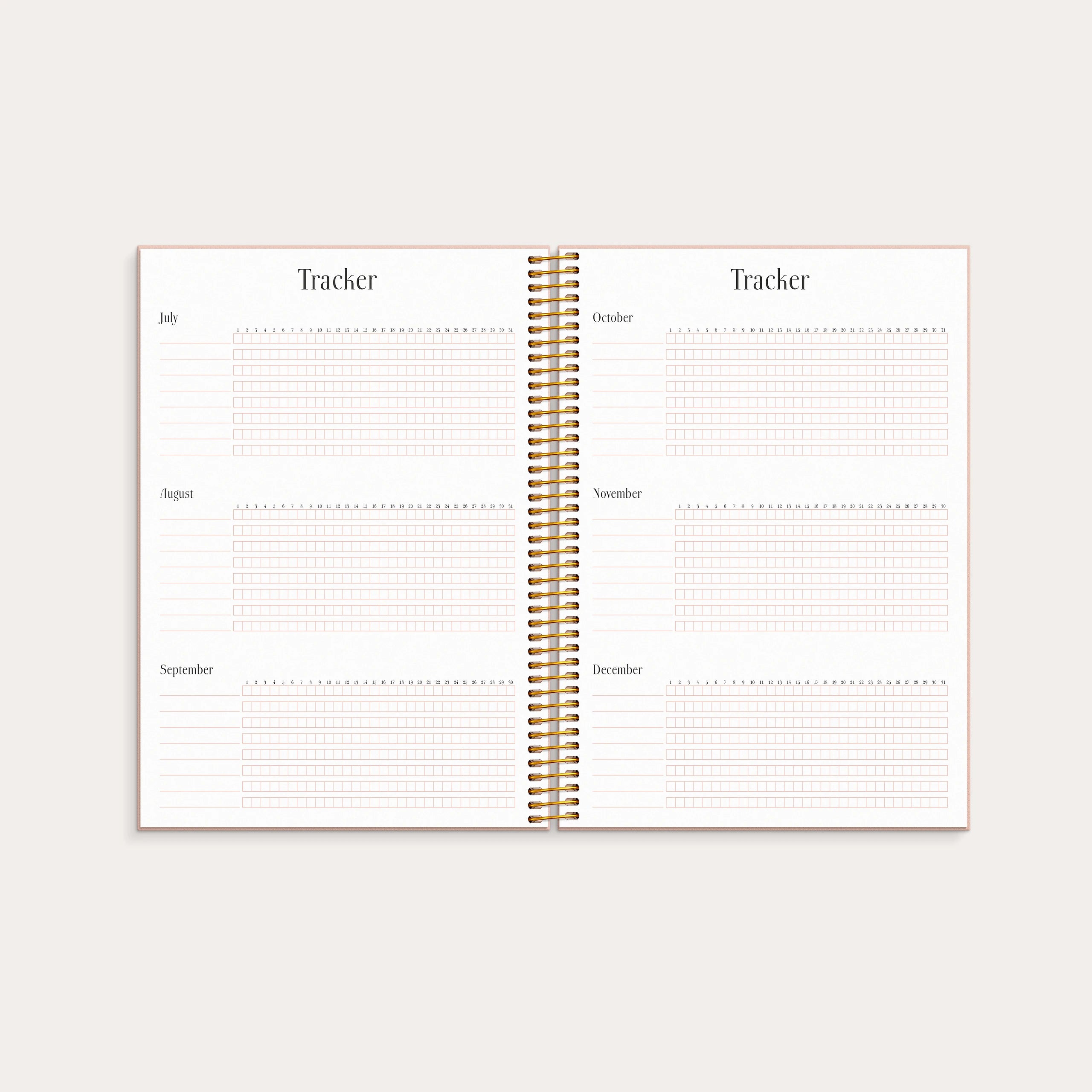 Life Planner Pink 2027