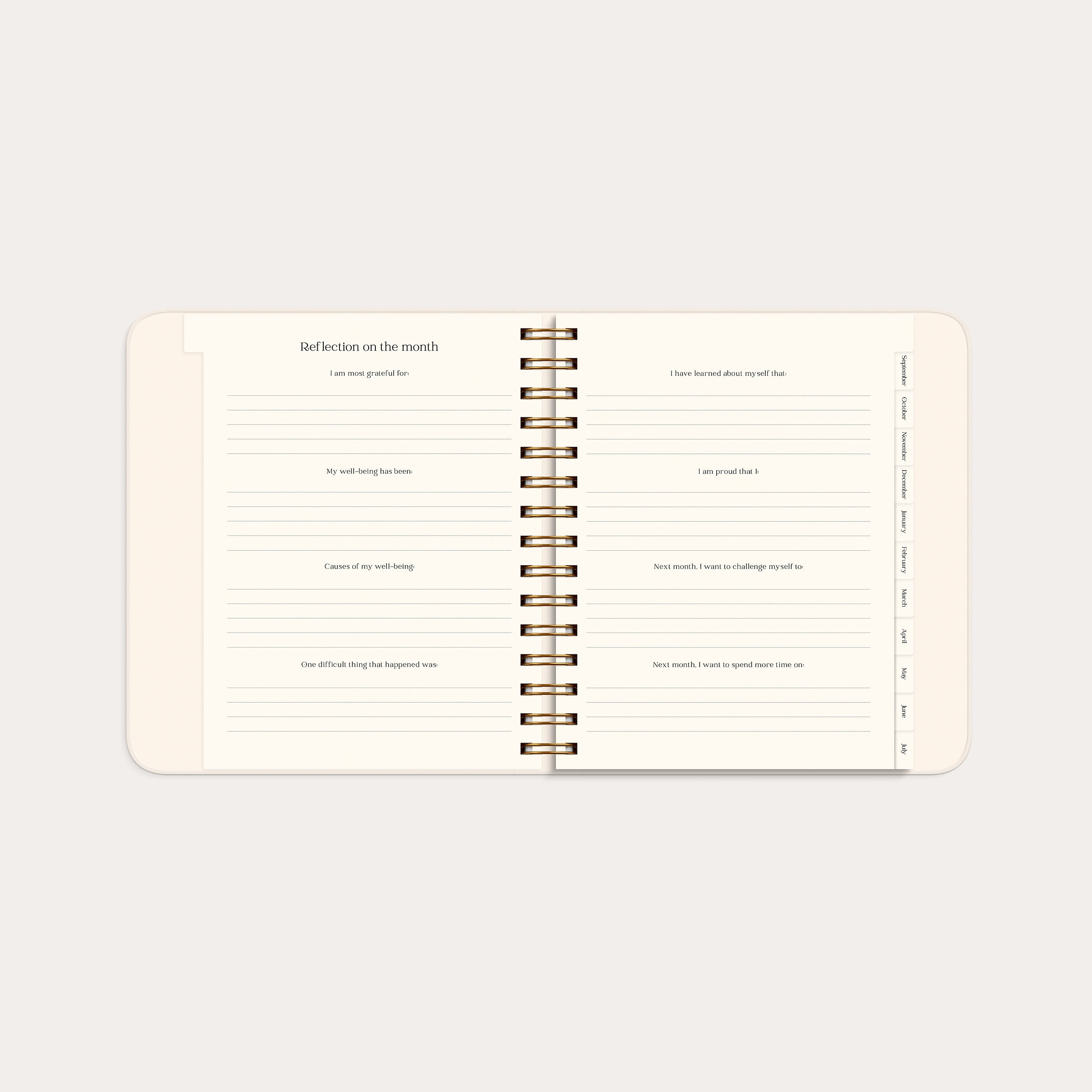 Life Planner Pastel flowers 26/27