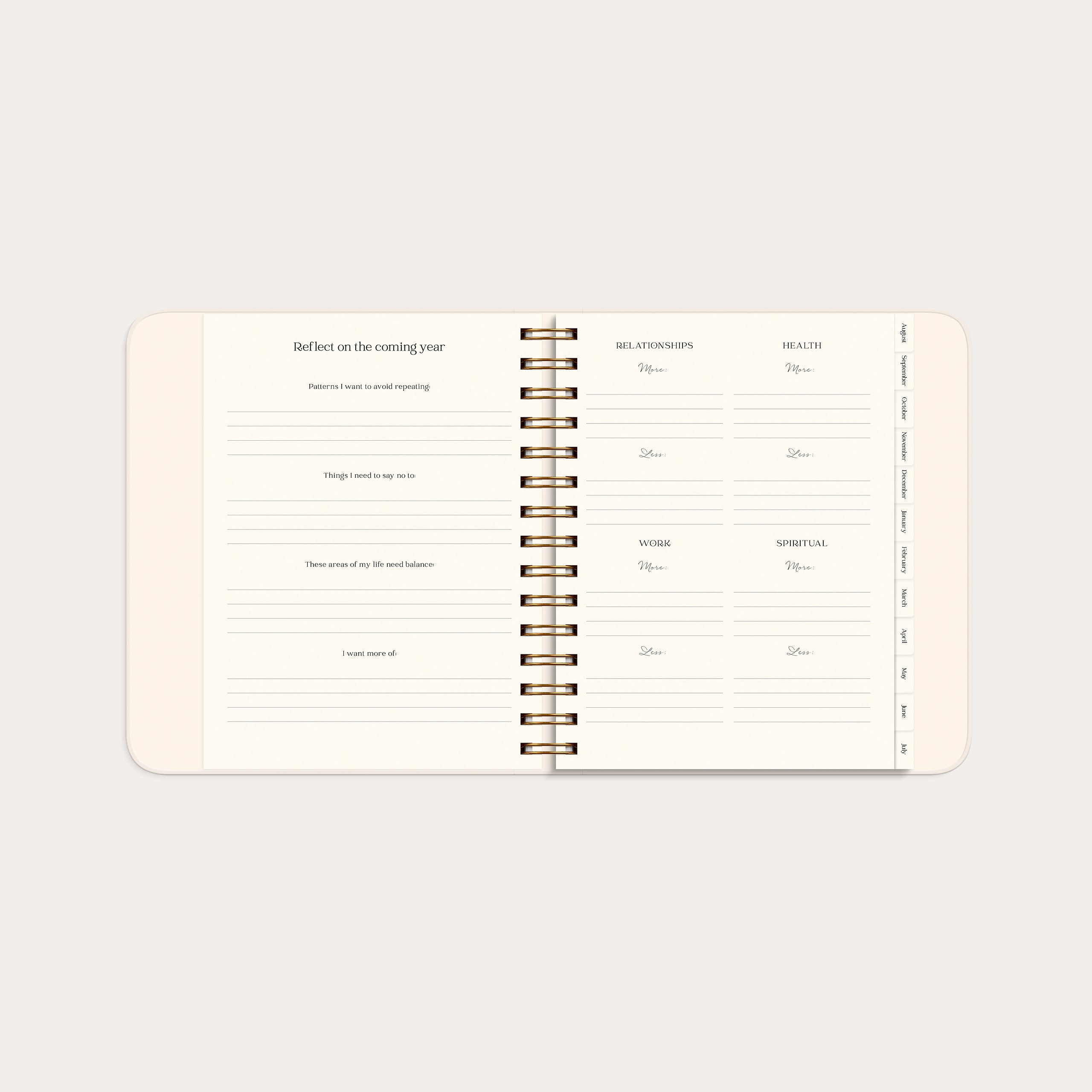 Life Planner Pastel flowers 26/27