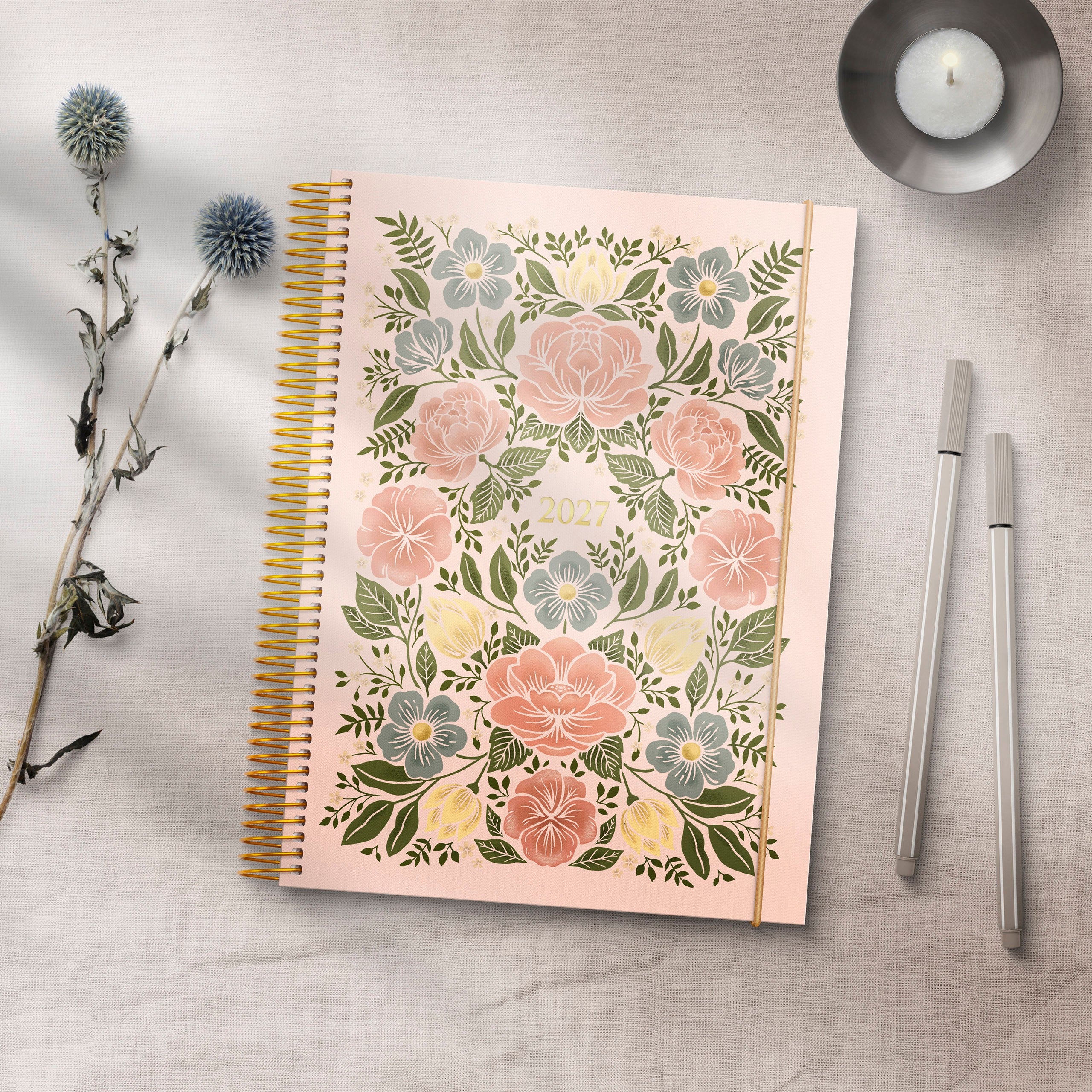 Life Planner Pink Horizontal 2027