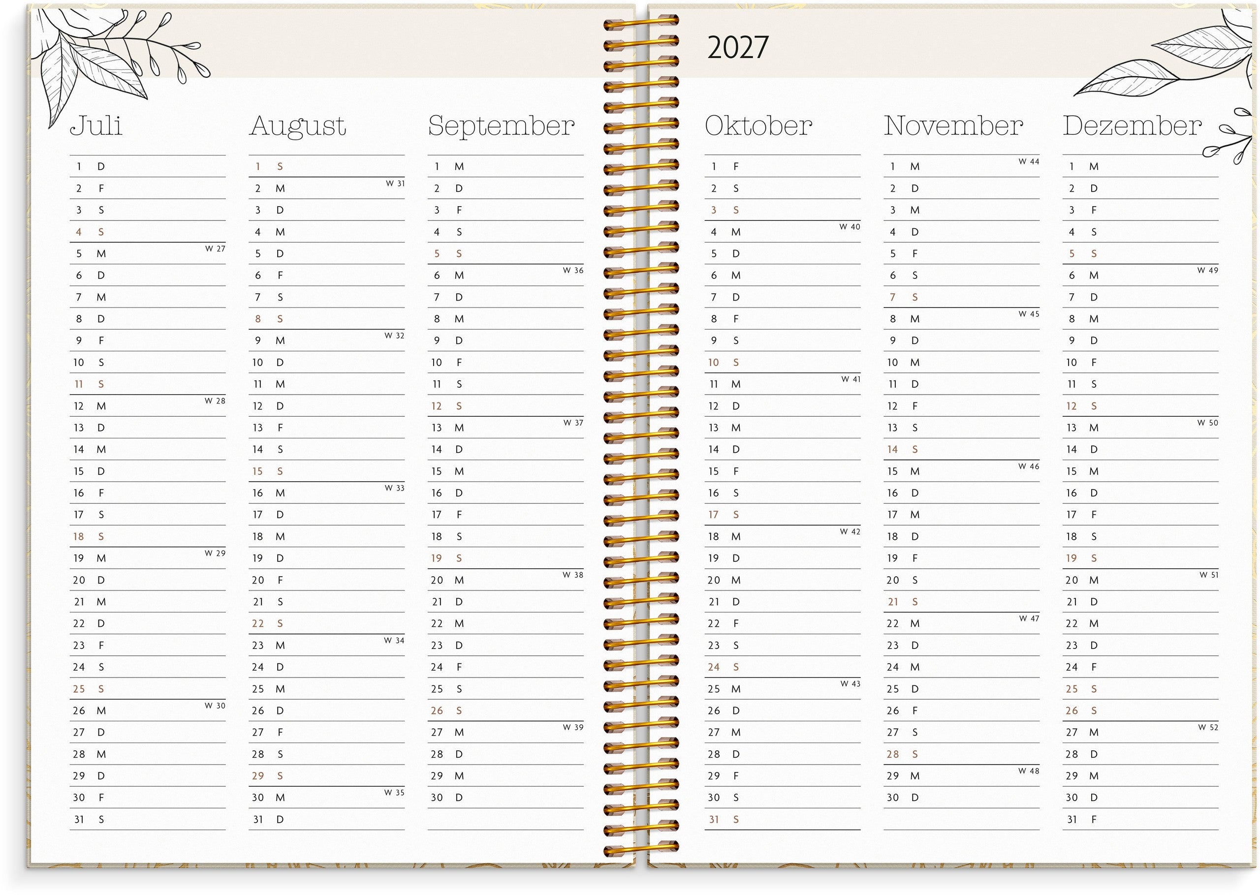 Life Planner Bloom 2027