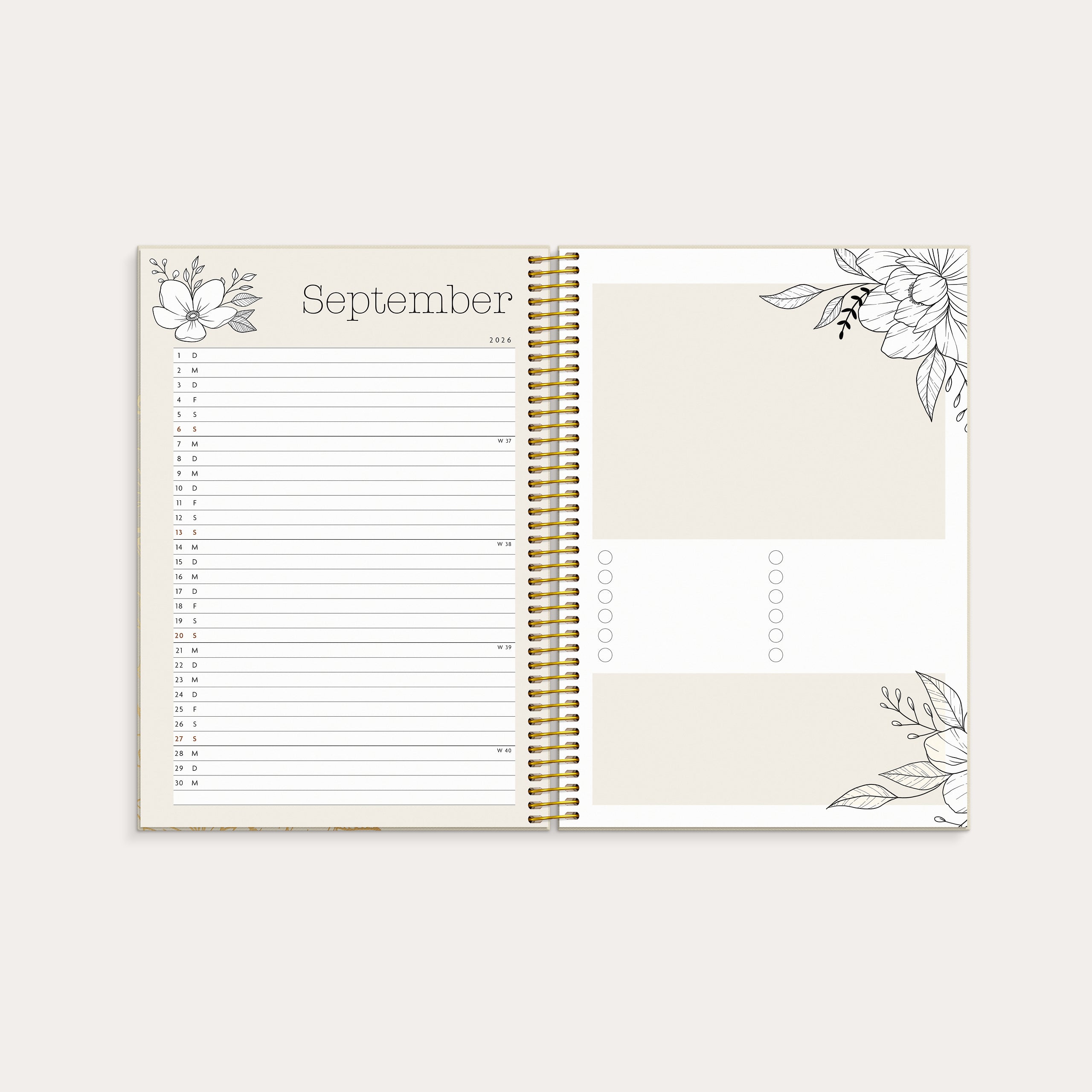 Life planner Bloom 26/27