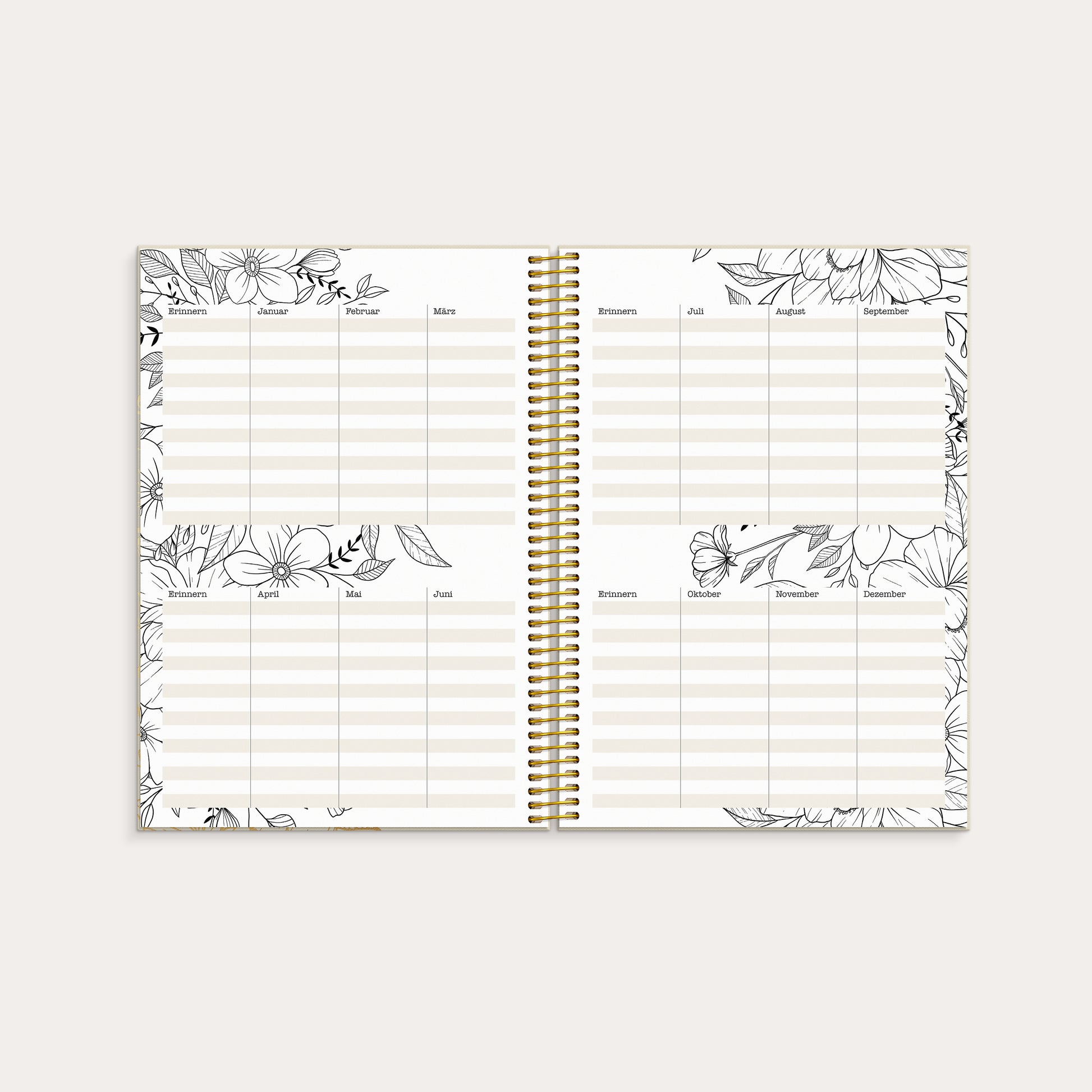 Life planner Bloom 26/27 – detail view