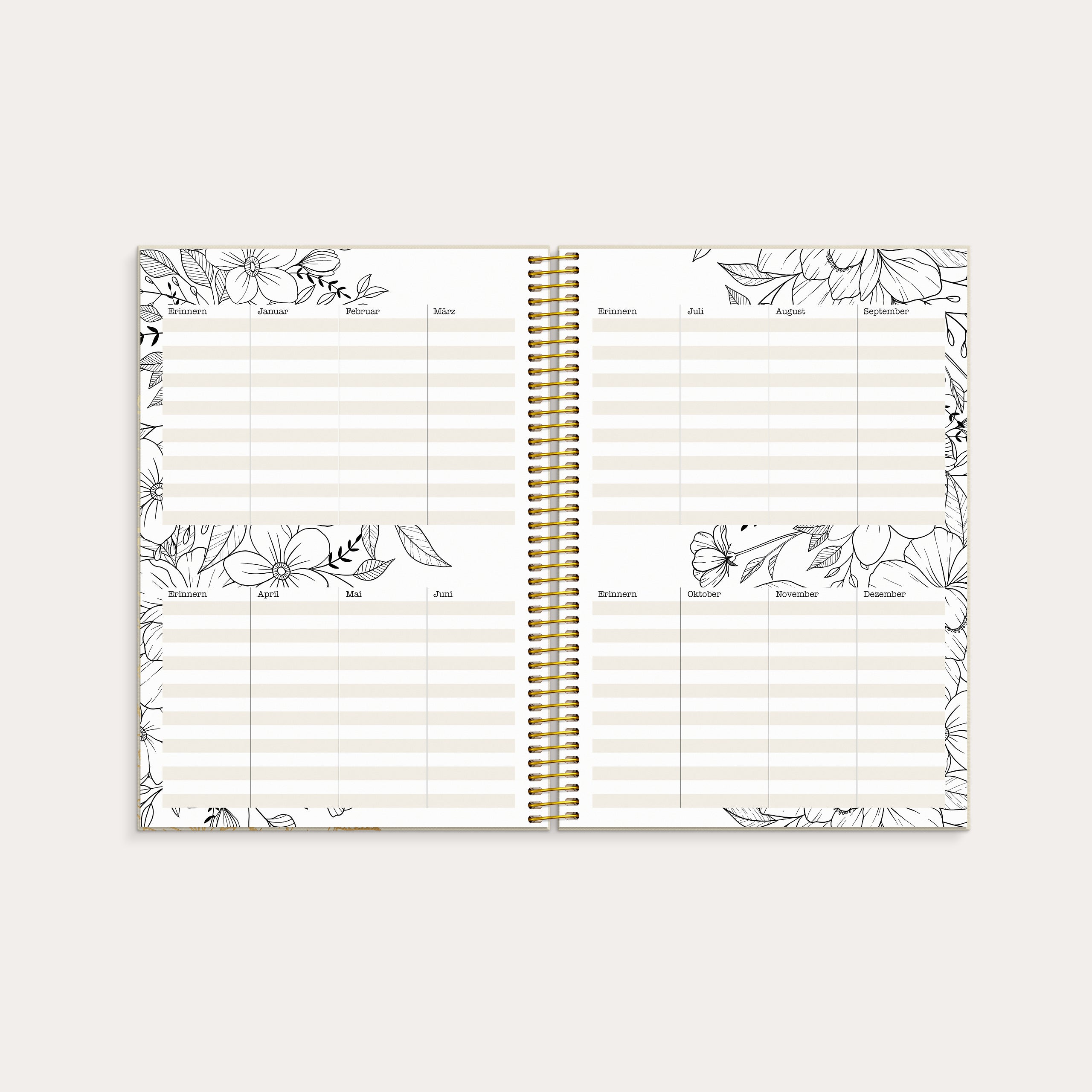 Life planner Bloom 26/27 – detail view