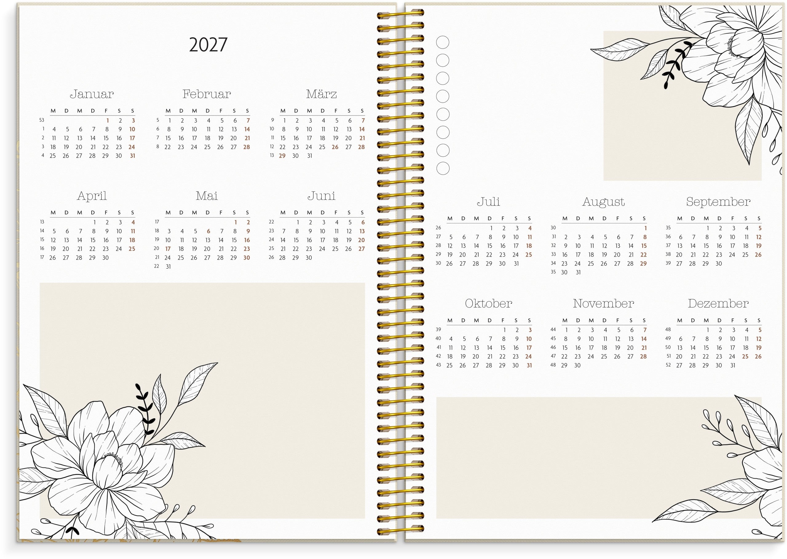 Life planner Bloom 26/27